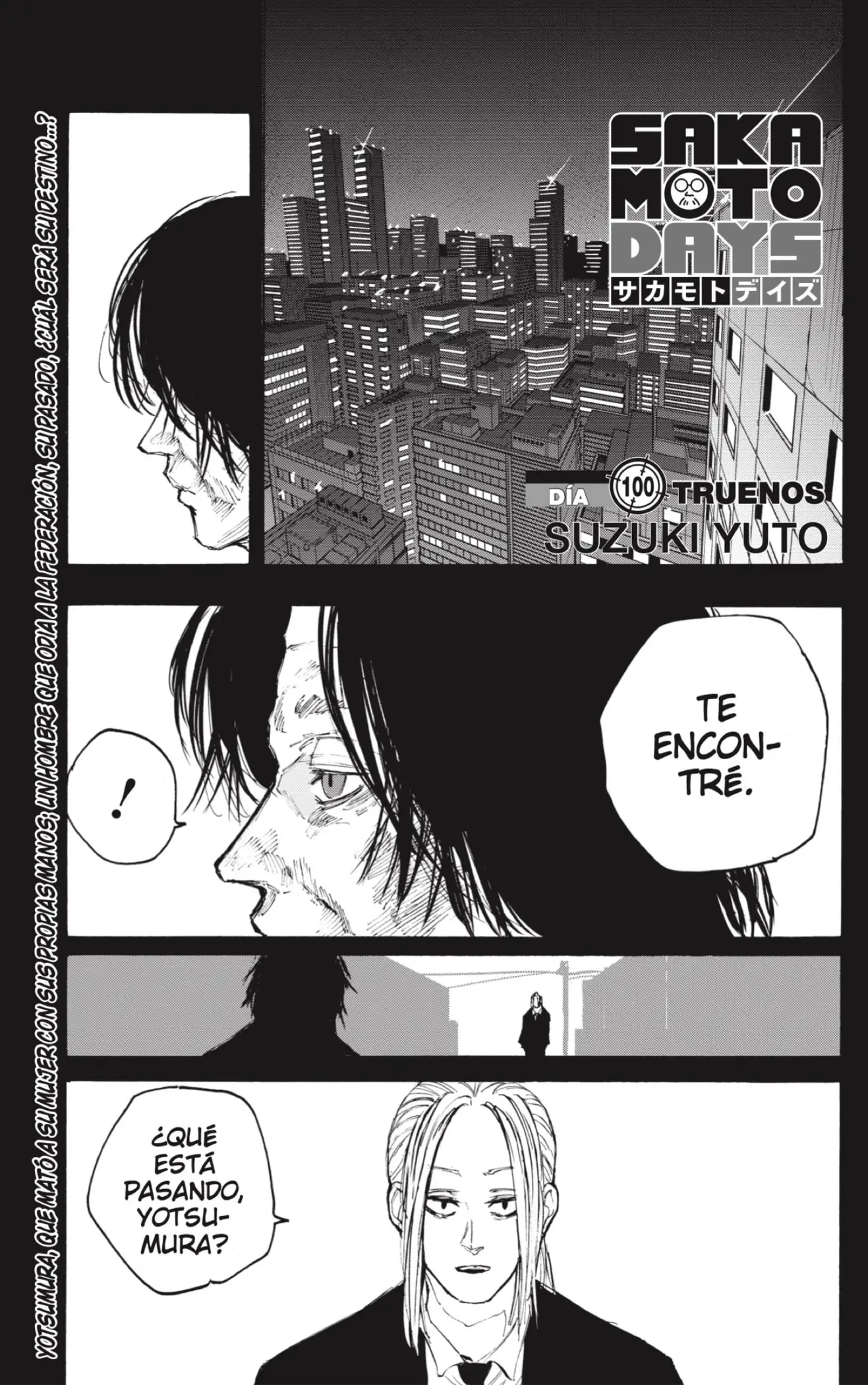 Sakamoto Days capítulo 100, página 1