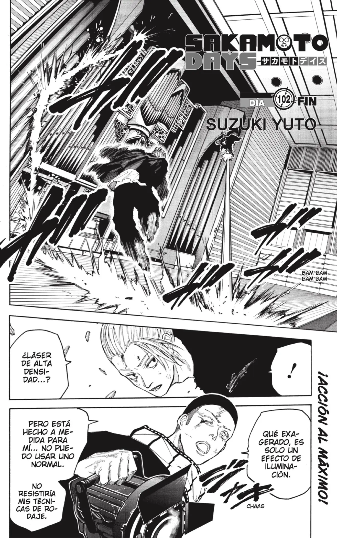 Sakamoto Days capítulo 102, página 2