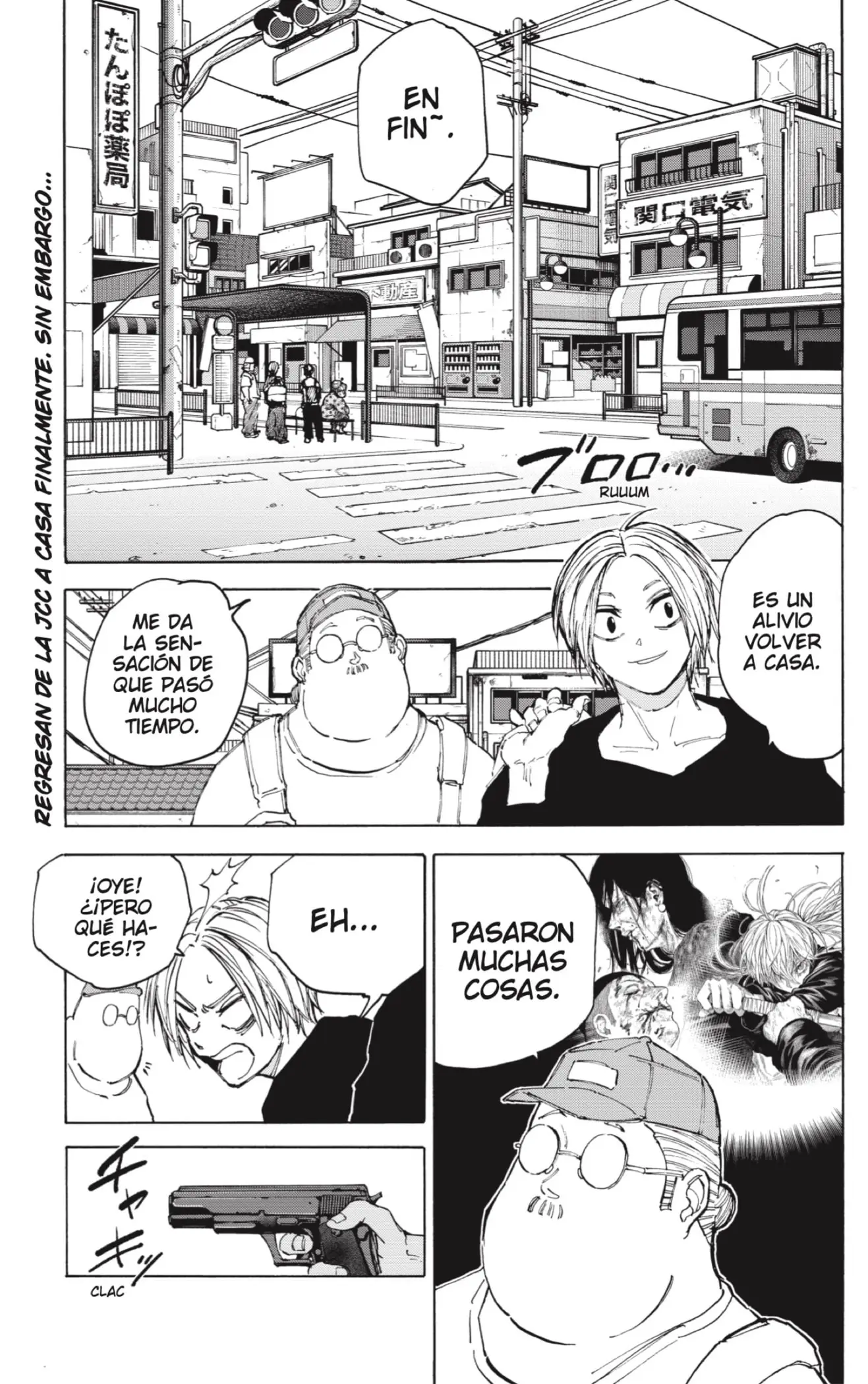 Sakamoto Days capítulo 105, página 3