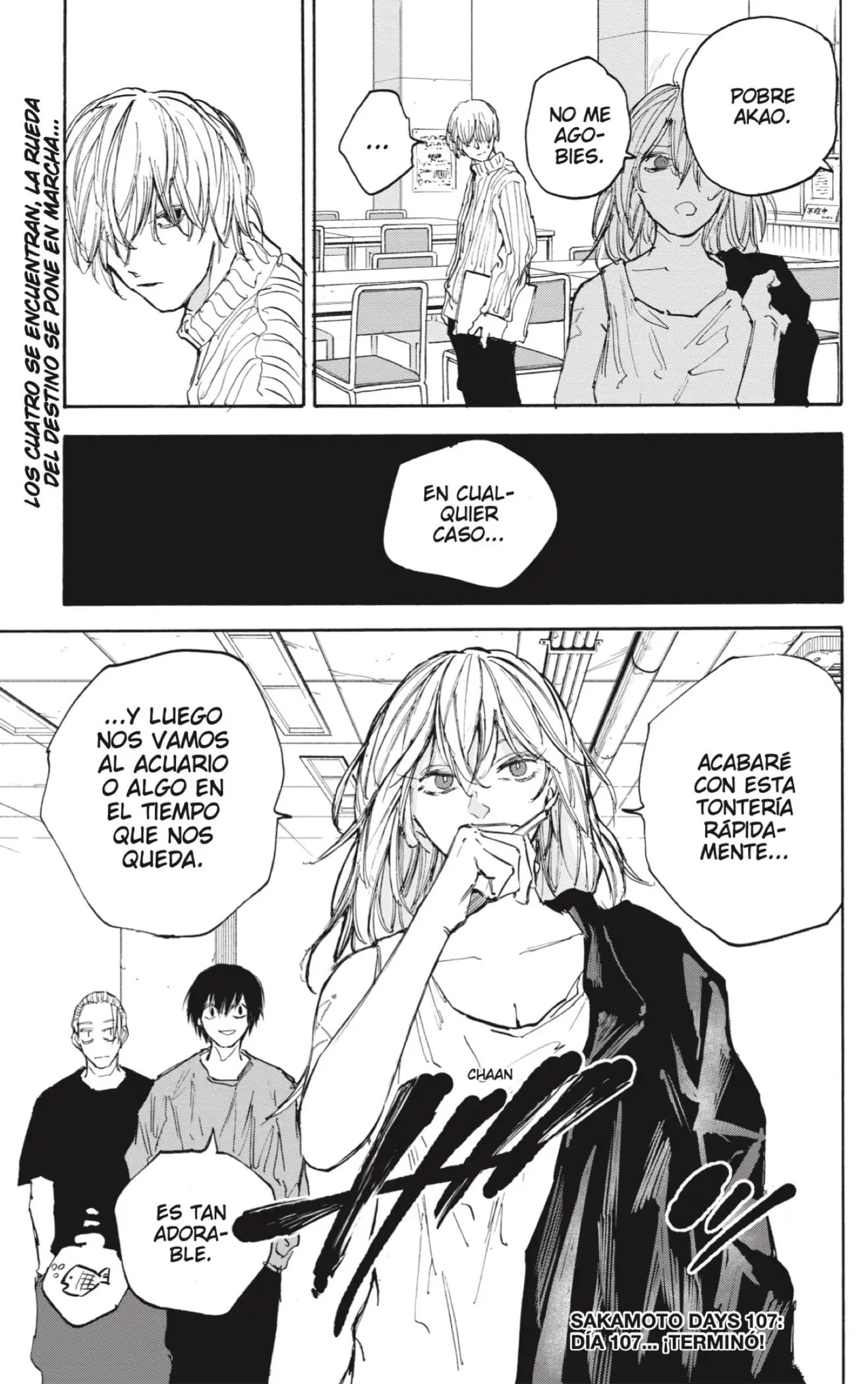 Sakamoto Days capítulo 107, página 23