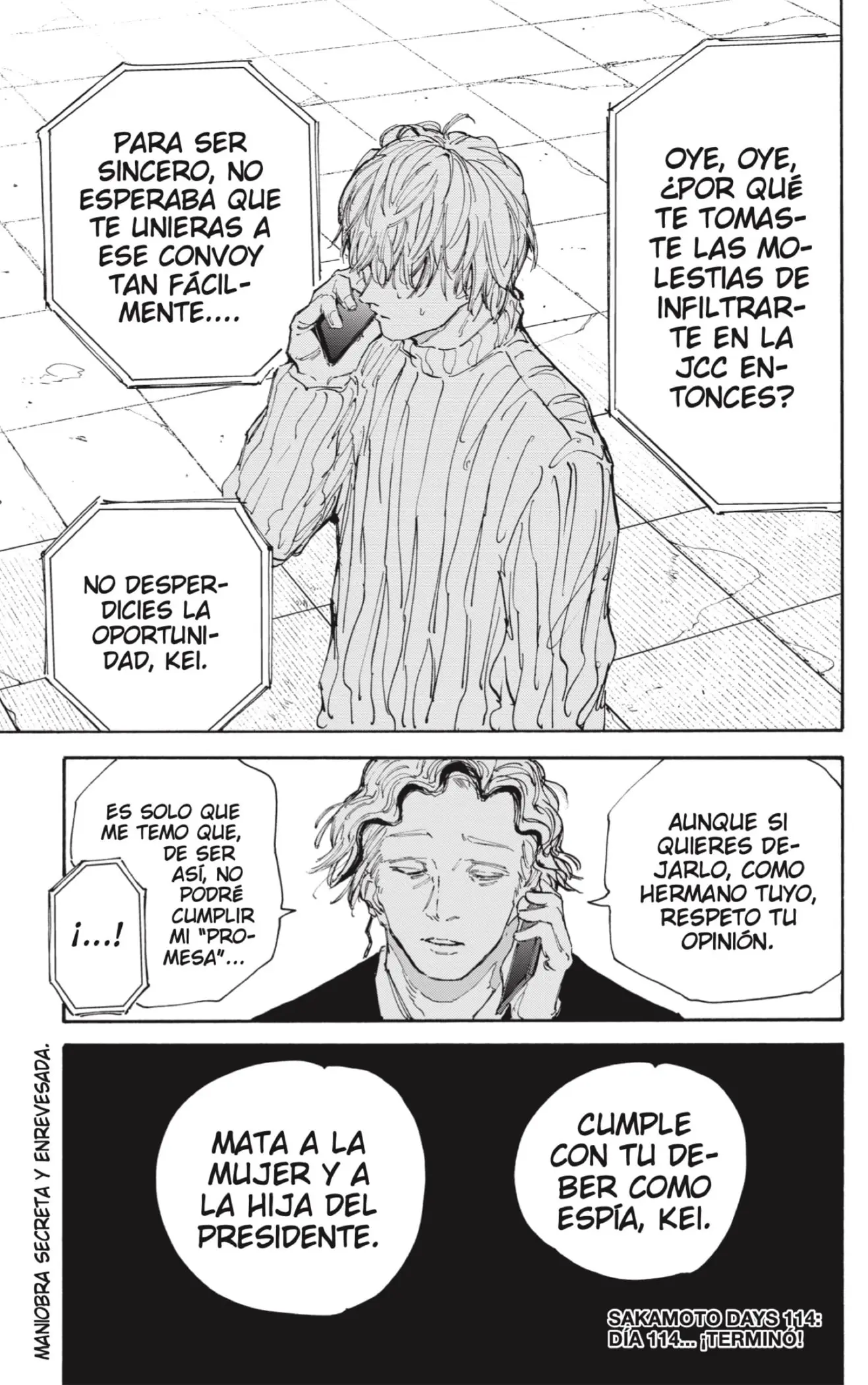Sakamoto Days capítulo 114, página 19