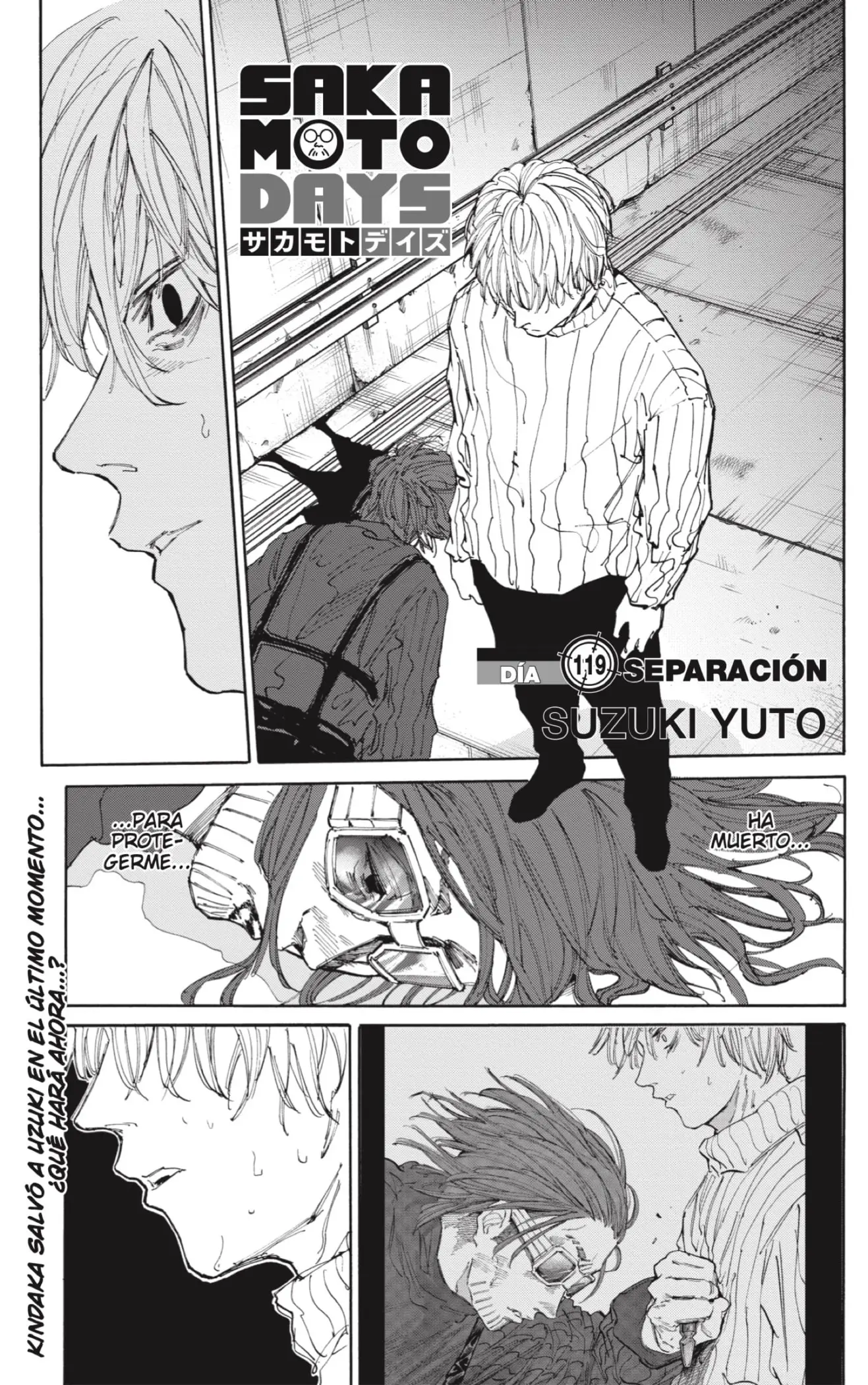 Sakamoto Days capítulo 119, página 1