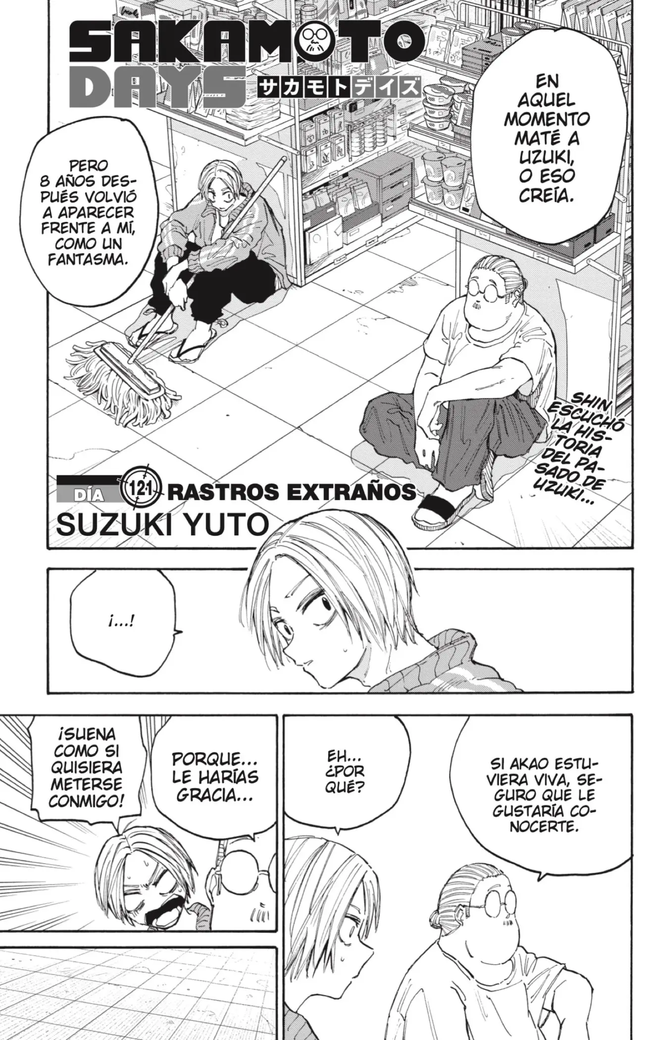Sakamoto Days capítulo 121, página 1