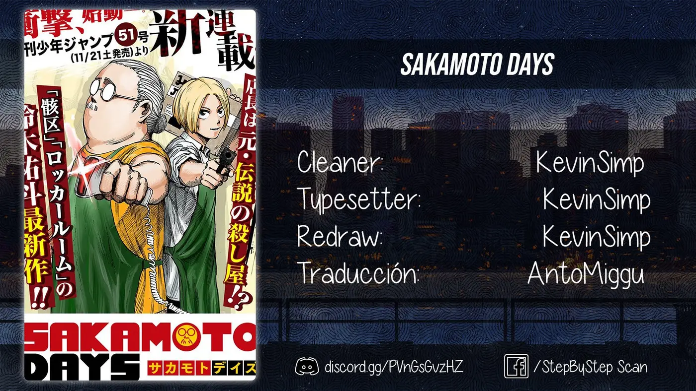 Sakamoto Days capítulo 13, página 1