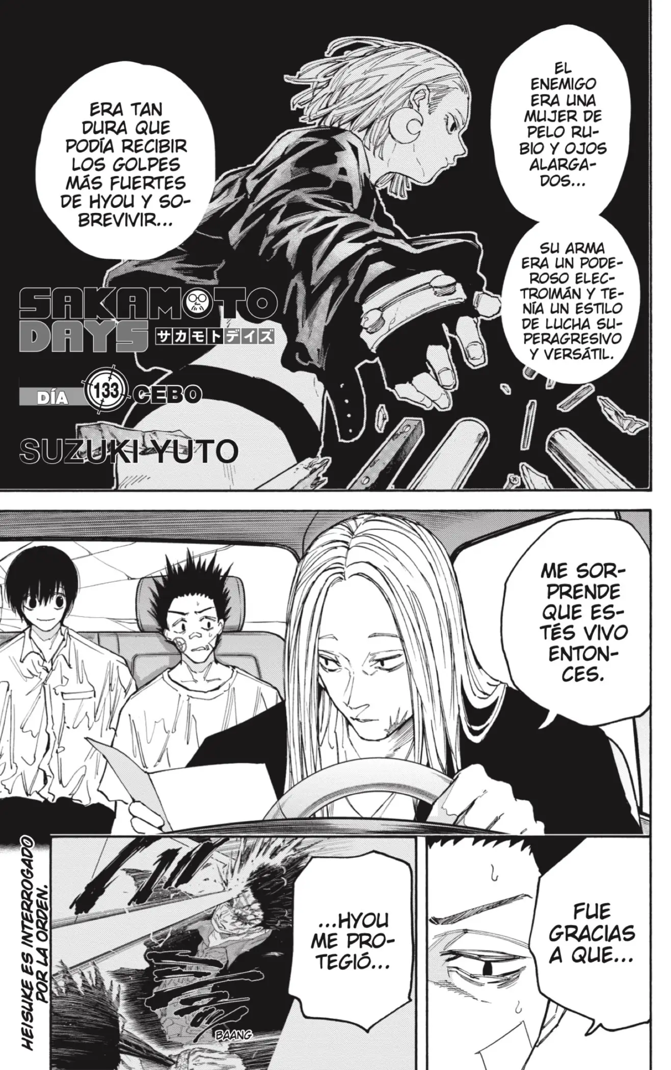 Sakamoto Days capítulo 133, página 1