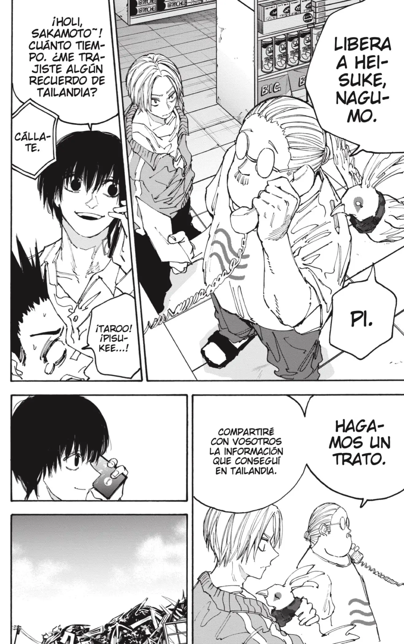 Sakamoto Days capítulo 133, página 8