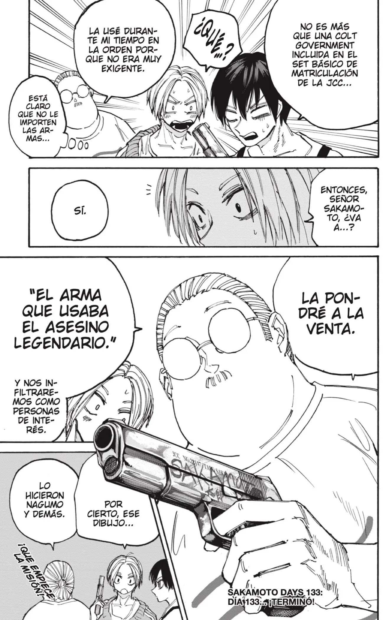 Sakamoto Days capítulo 133, página 19