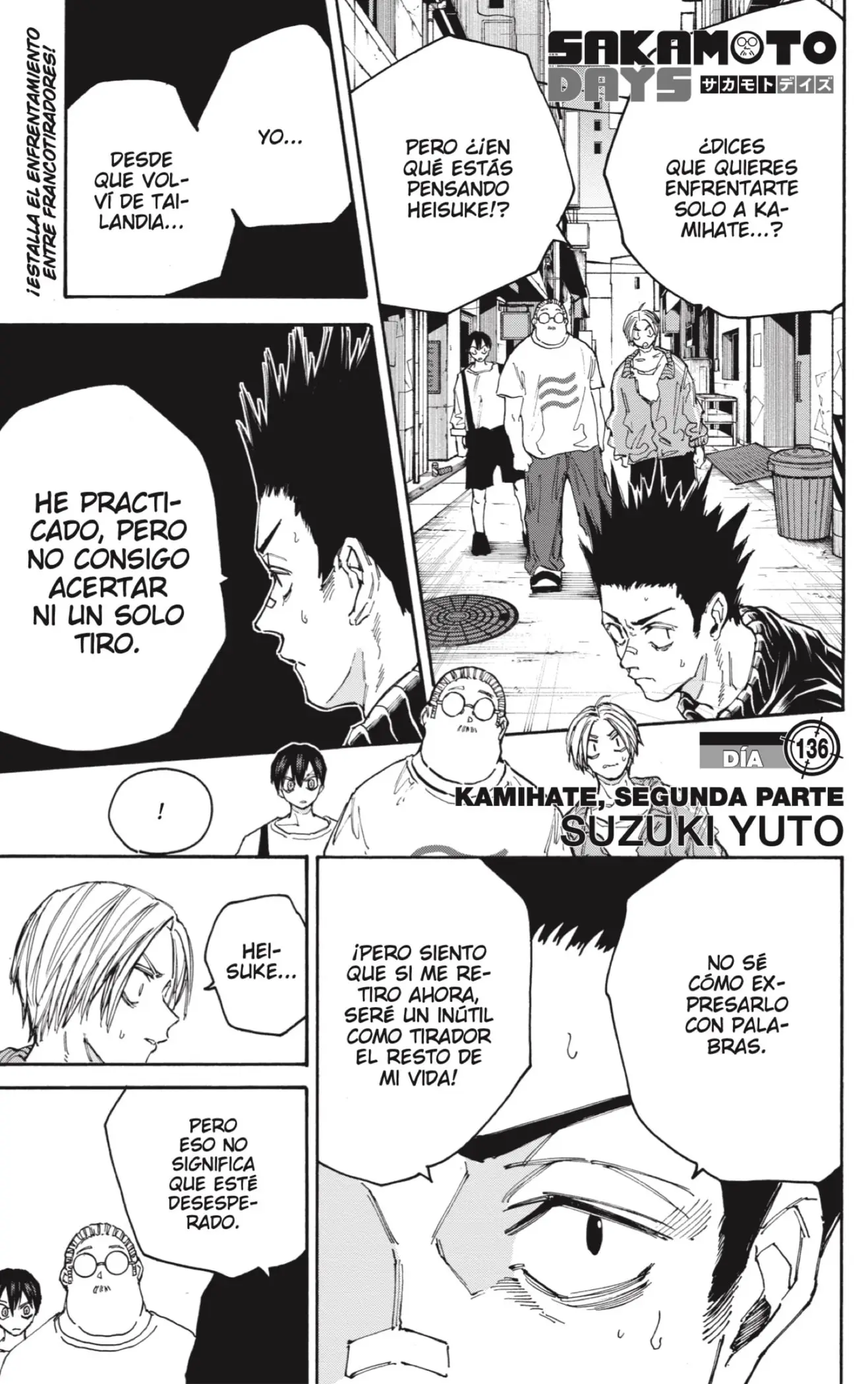 Sakamoto Days capítulo 136, página 1