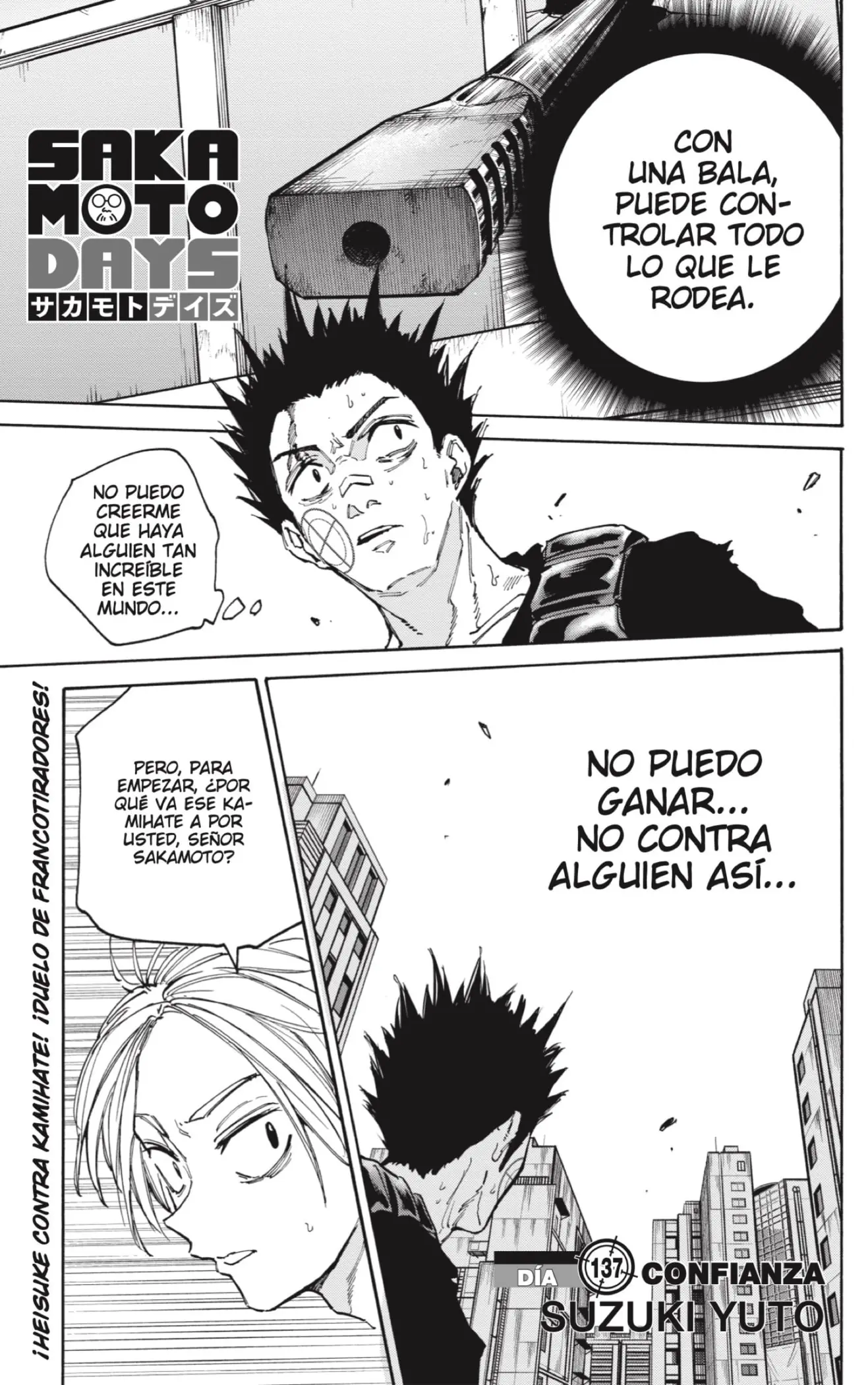 Sakamoto Days capítulo 137, página 1