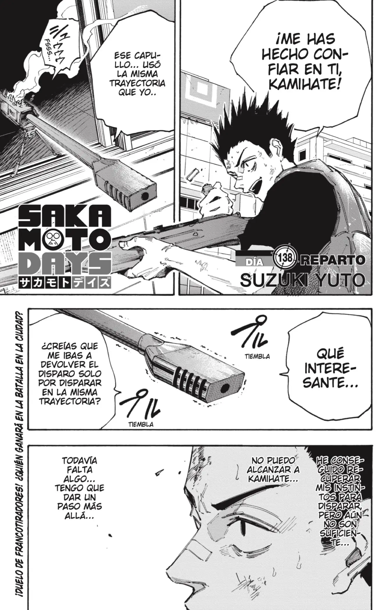 Sakamoto Days capítulo 138, página 1