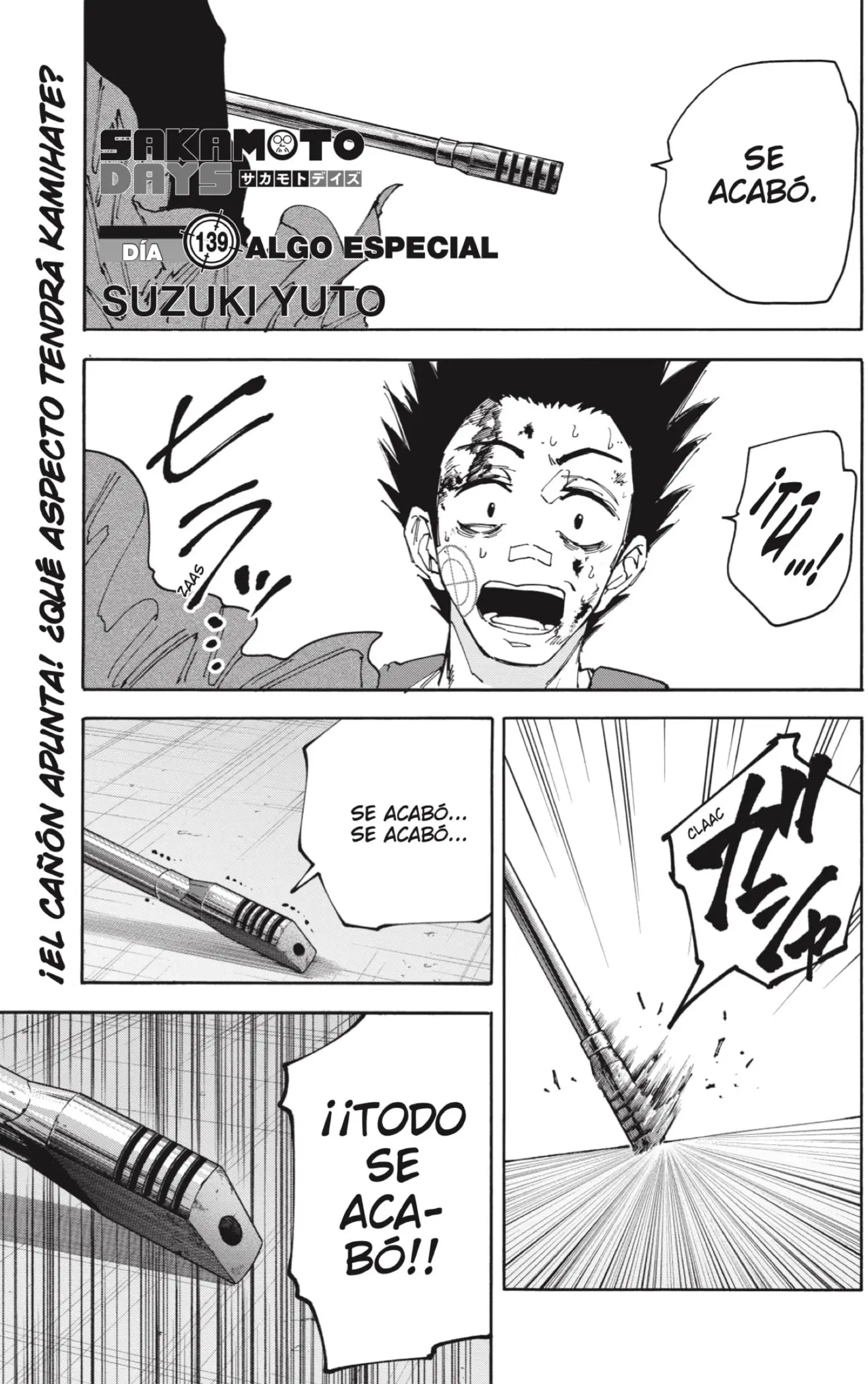 Sakamoto Days capítulo 139, página 1
