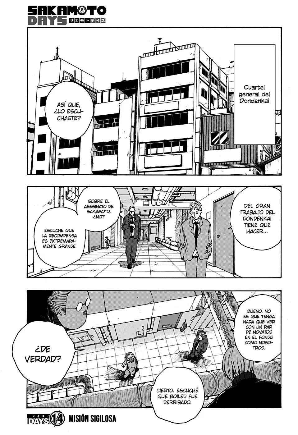 Sakamoto Days capítulo 14, página 2