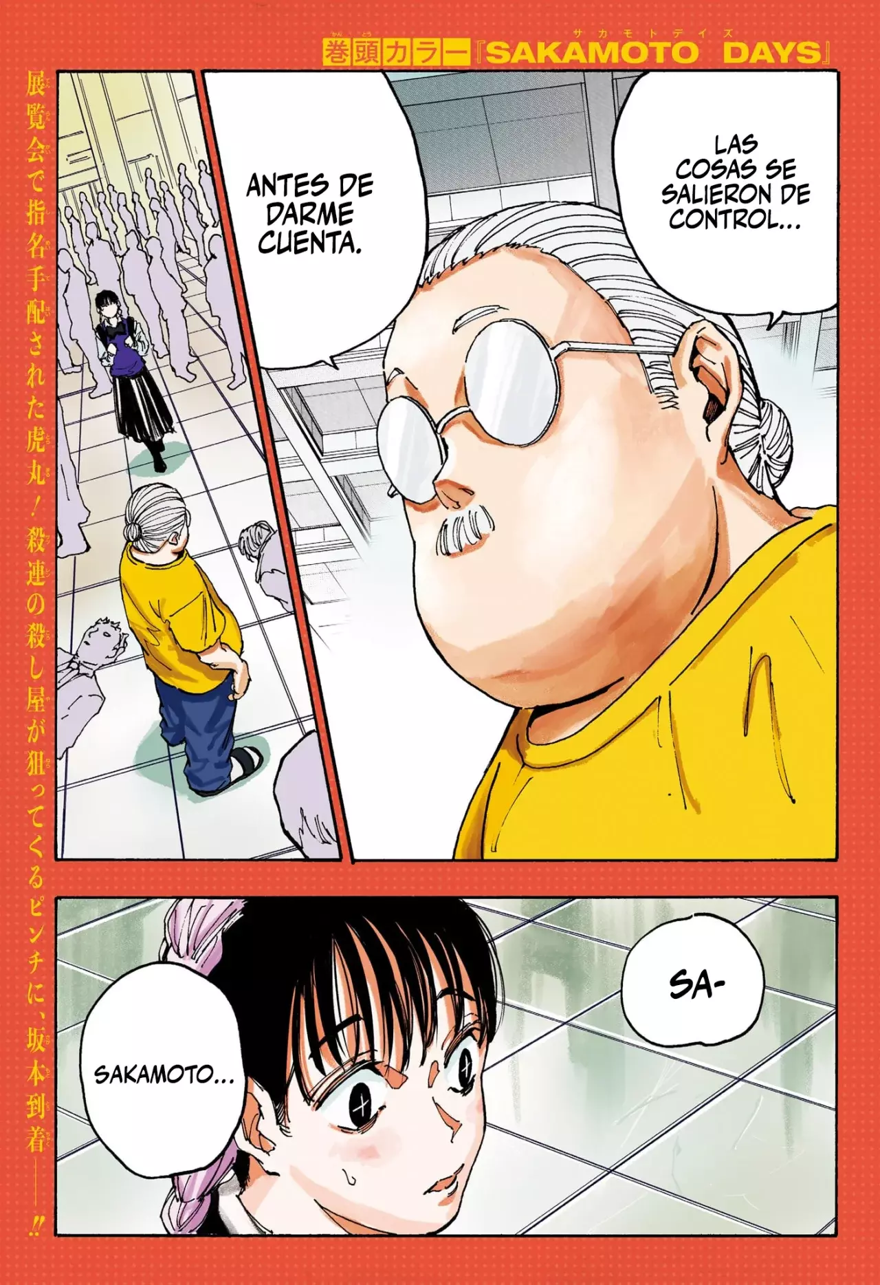 Sakamoto Days capítulo 148, página 2