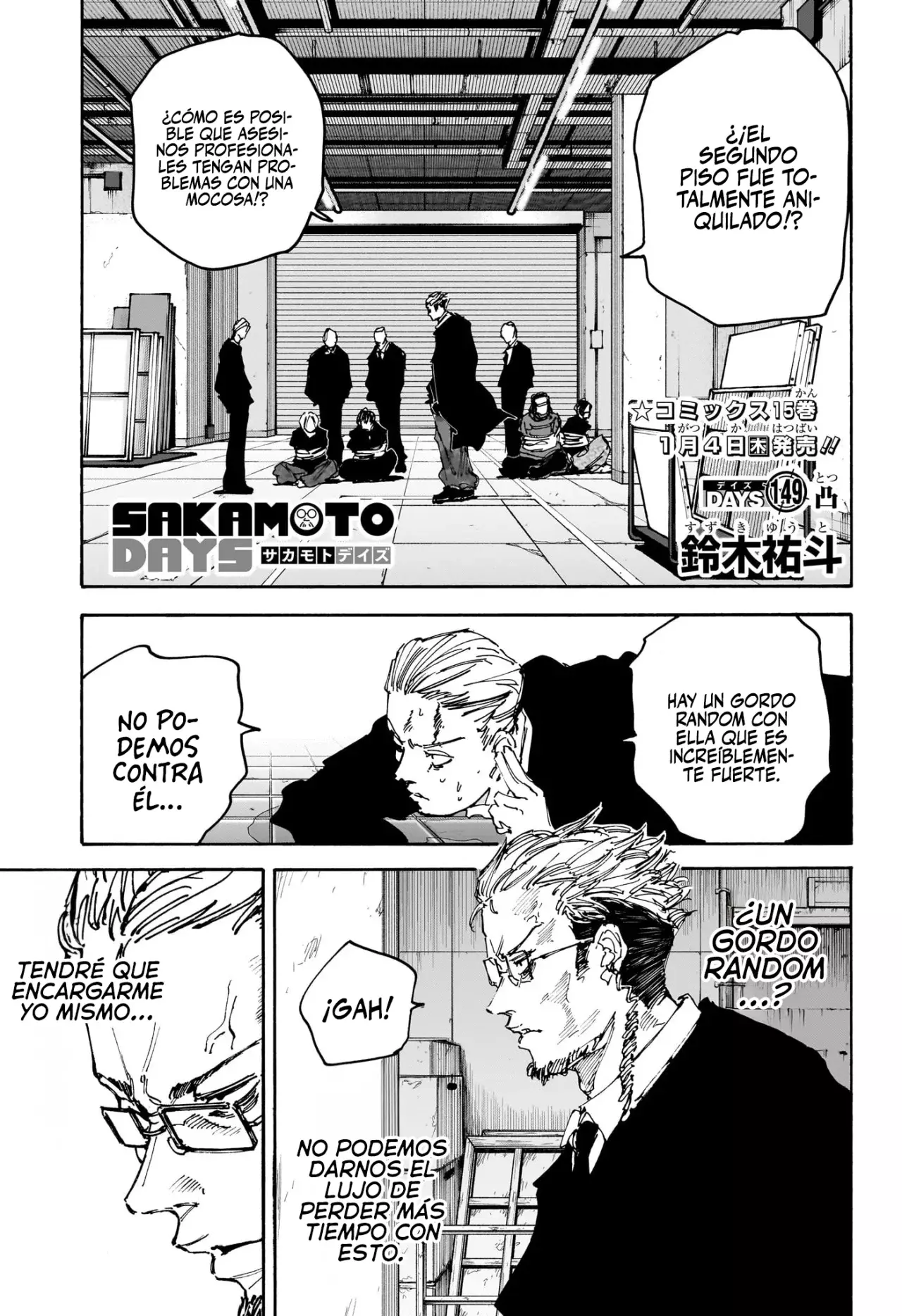 Sakamoto Days capítulo 149, página 2