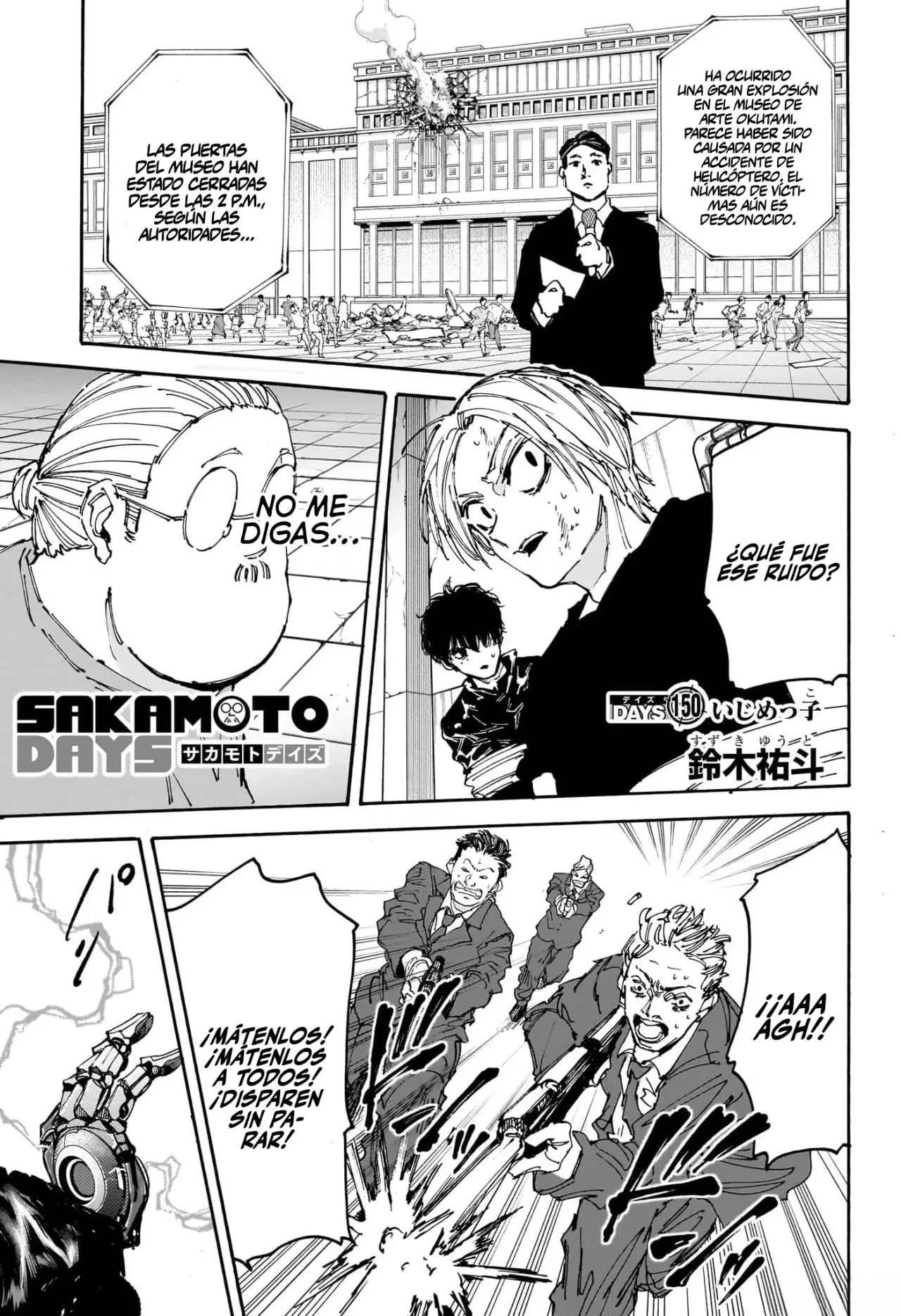 Sakamoto Days capítulo 150, página 2