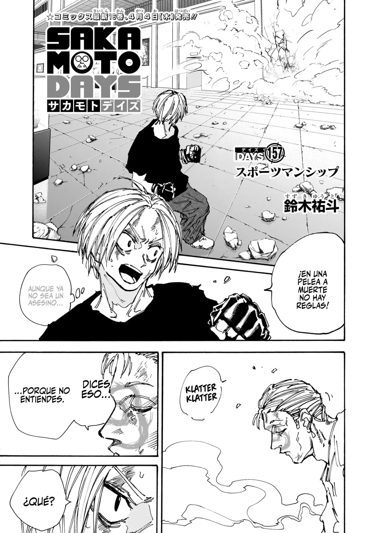 Sakamoto Days capítulo 157, página 2
