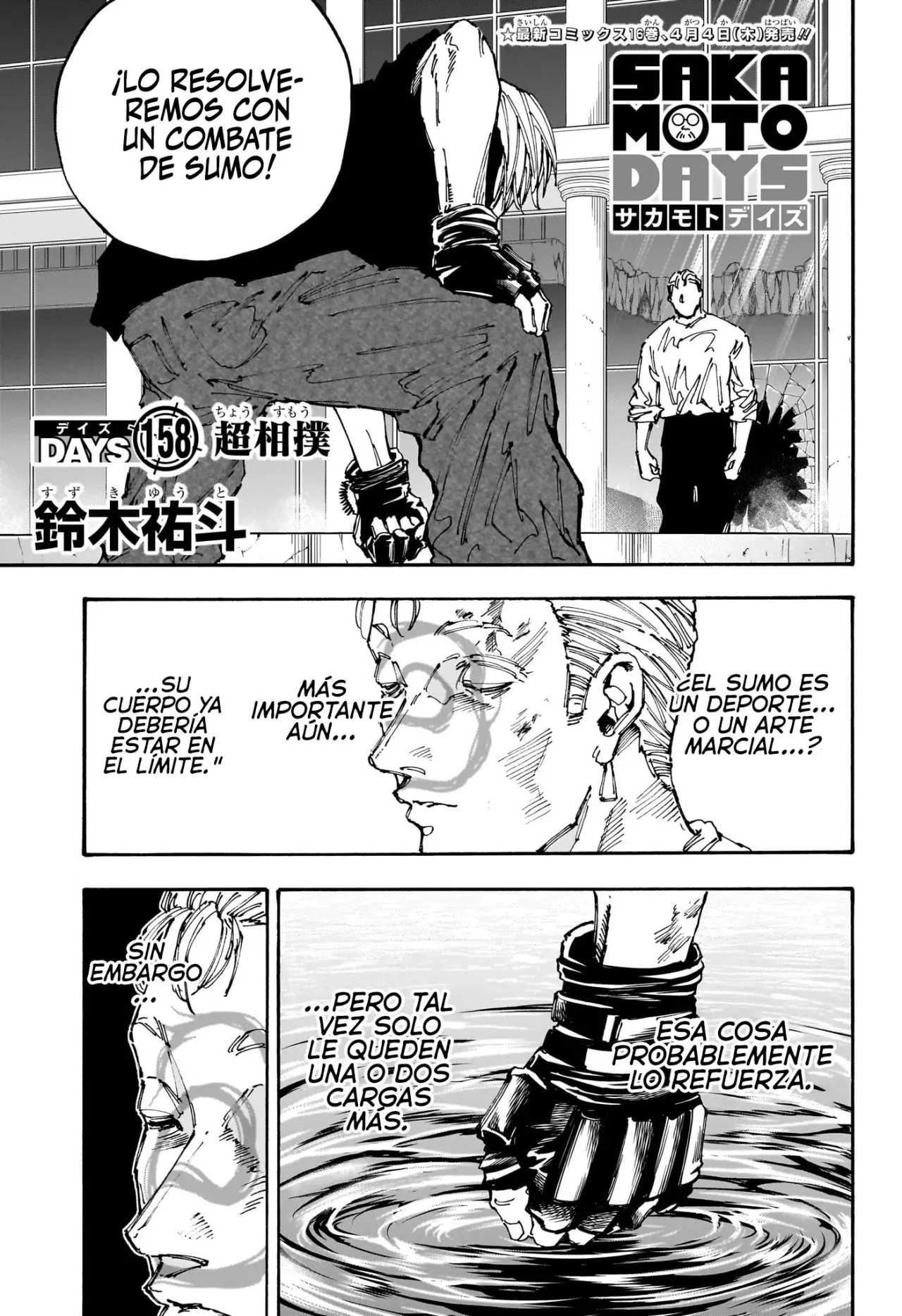 Sakamoto Days capítulo 158, página 2