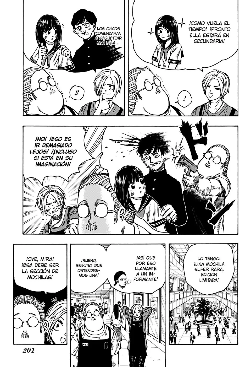 Sakamoto Days capítulo 16, página 4