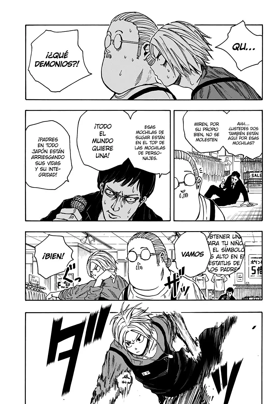 Sakamoto Days capítulo 16, página 6