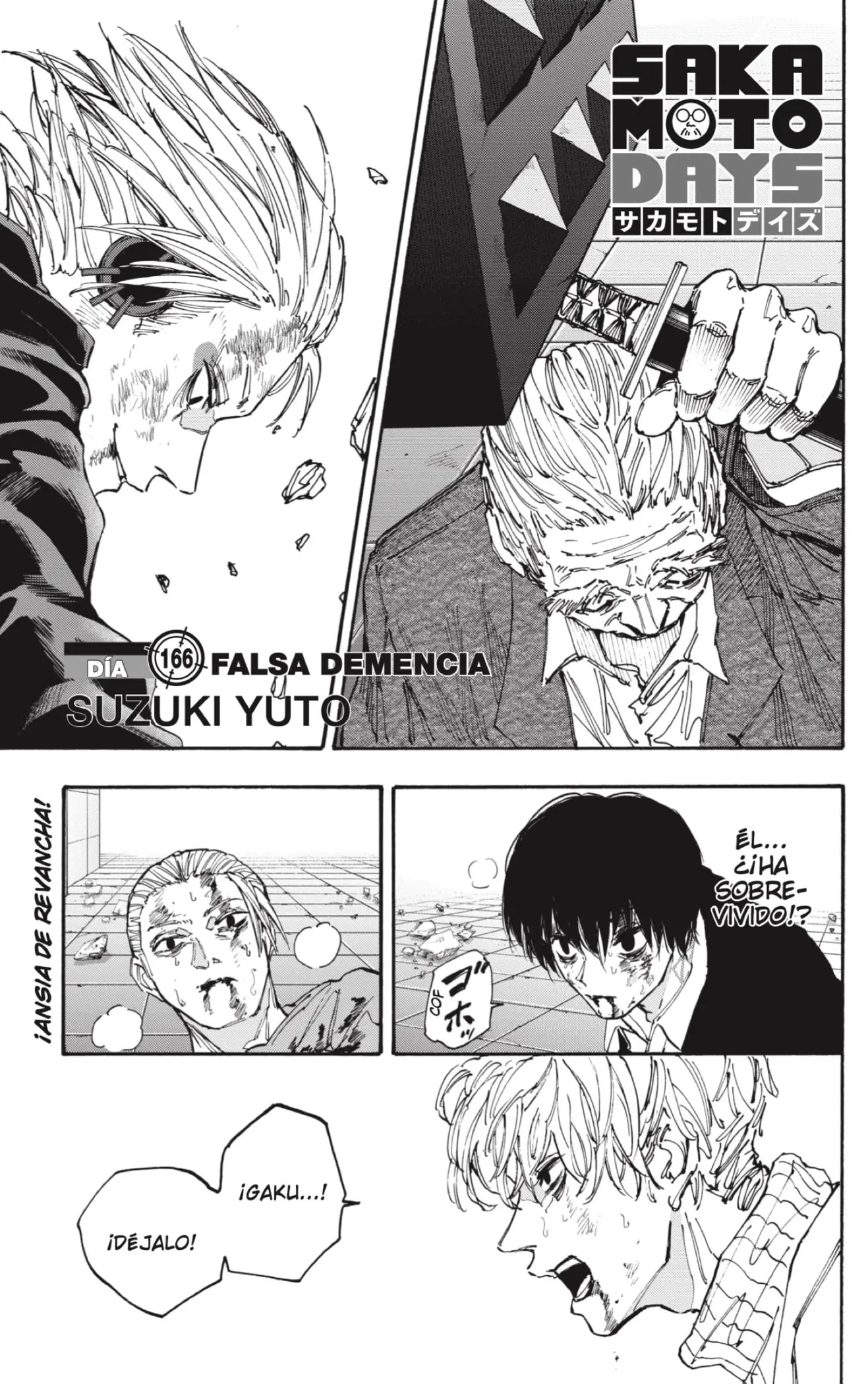 Sakamoto Days capítulo 166, página 1