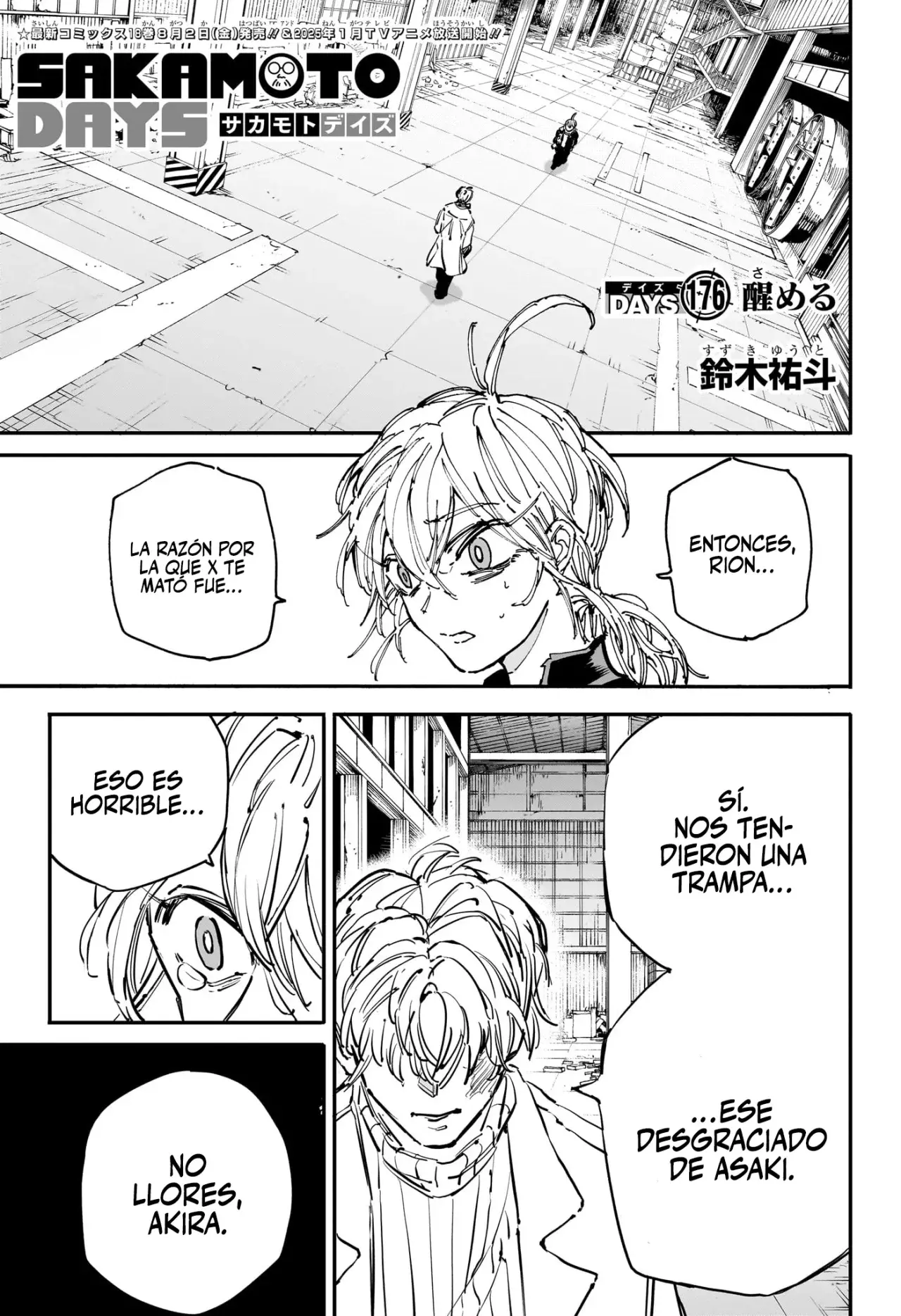 Sakamoto Days capítulo 176, página 2