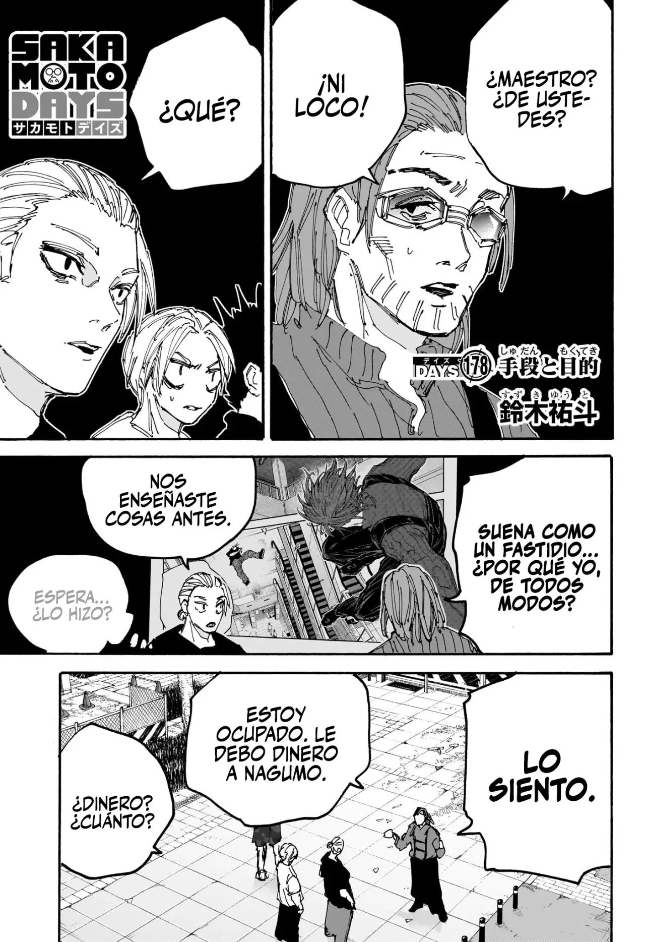 Sakamoto Days capítulo 178, página 2