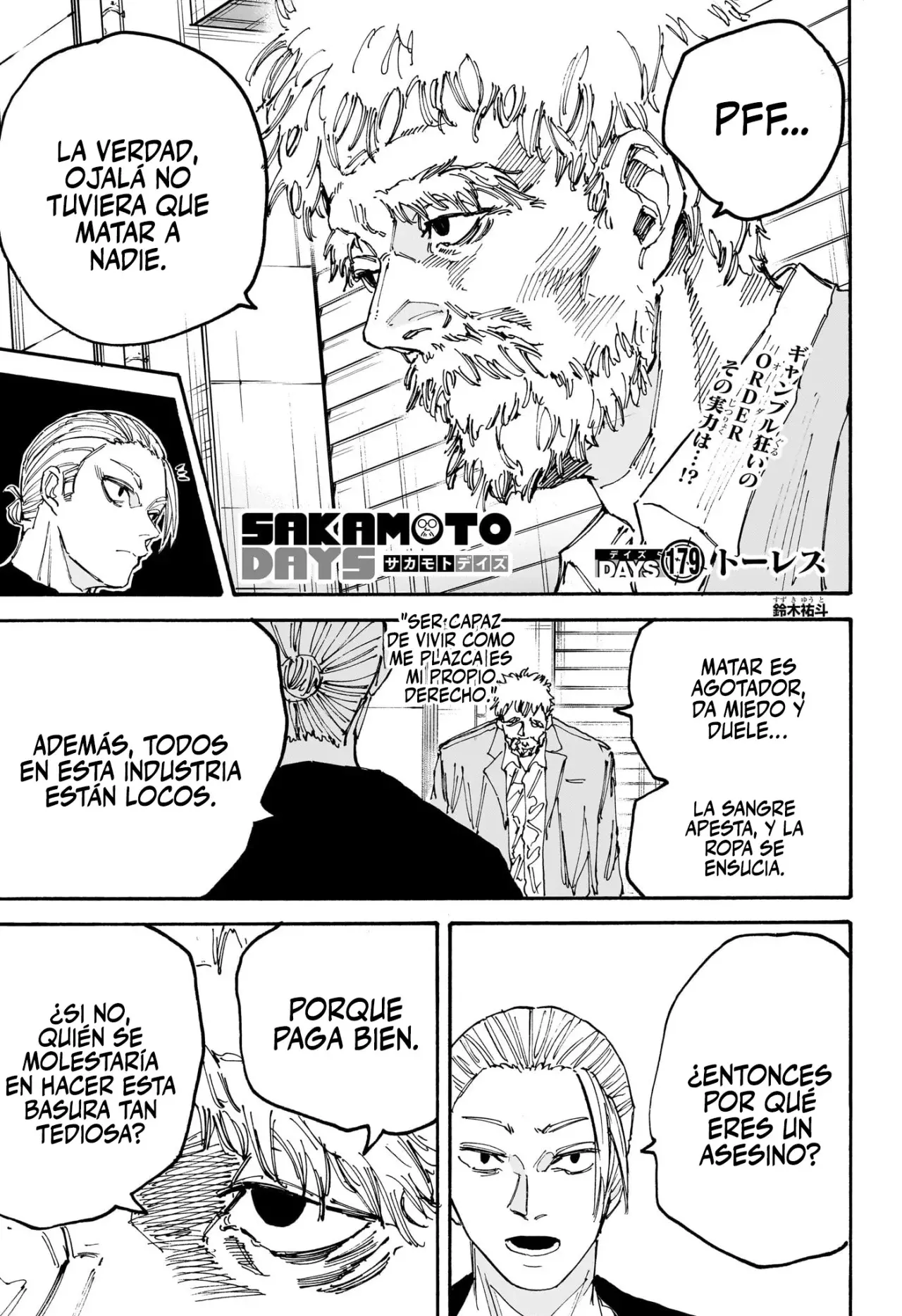 Sakamoto Days capítulo 179, página 2