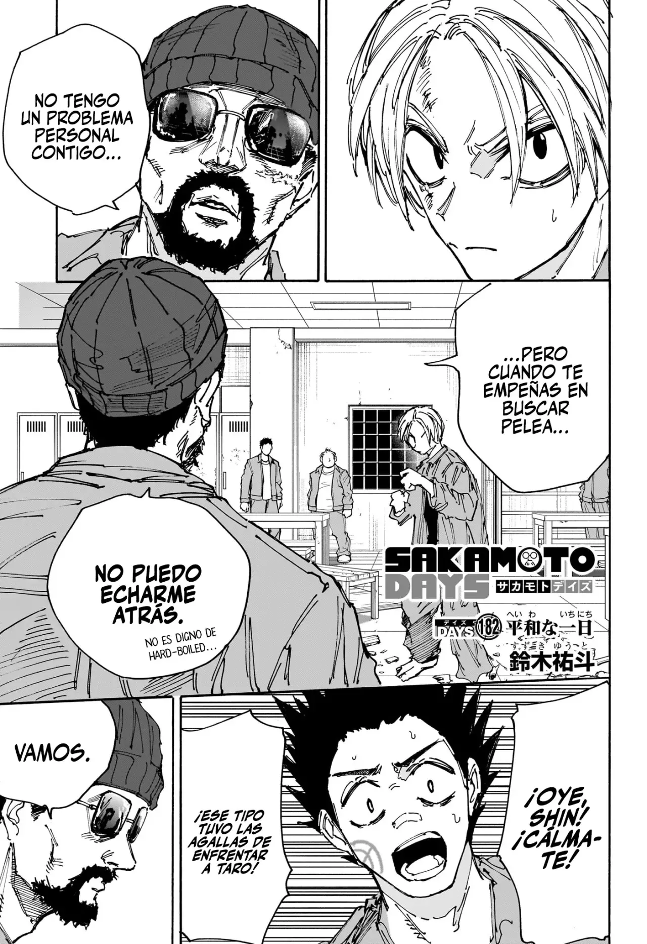 Sakamoto Days capítulo 182, página 2