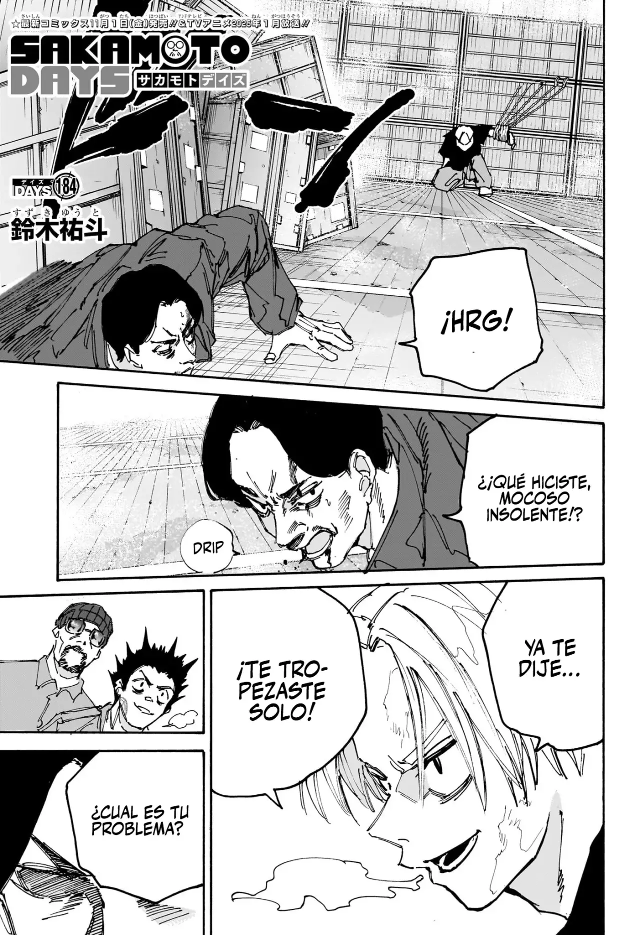 Sakamoto Days capítulo 184, página 2
