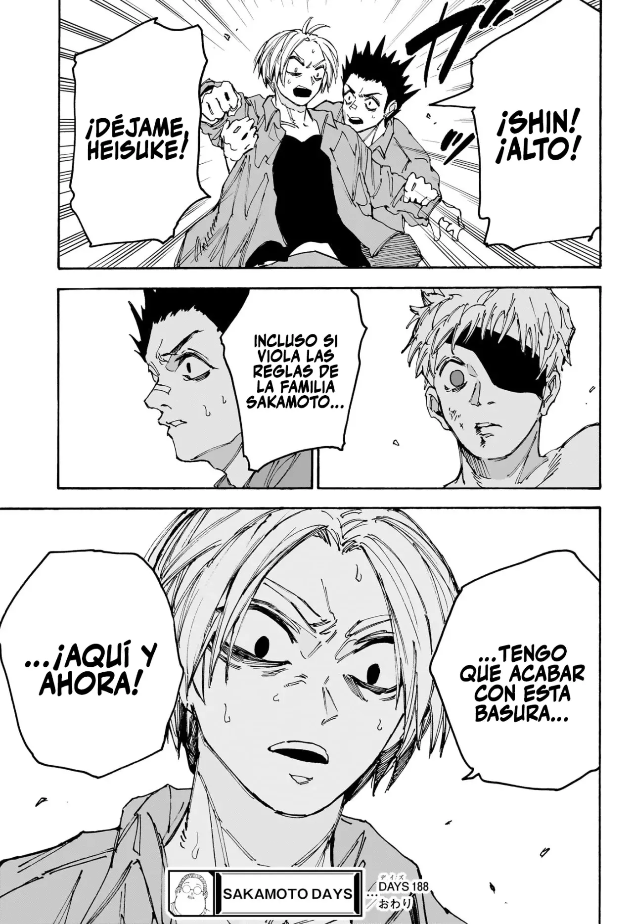 Sakamoto Days capítulo 188, página 20