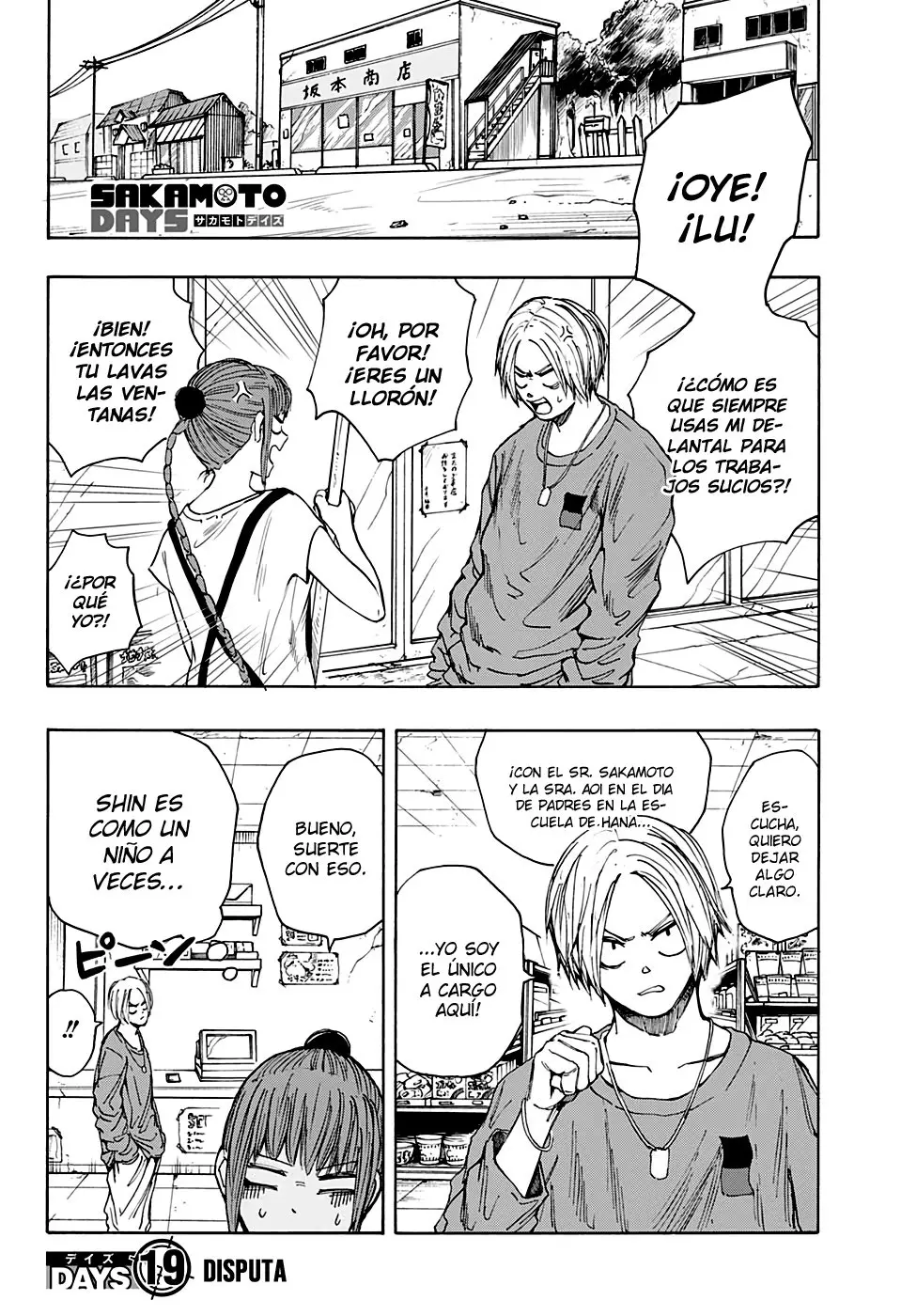Sakamoto Days capítulo 19, página 3