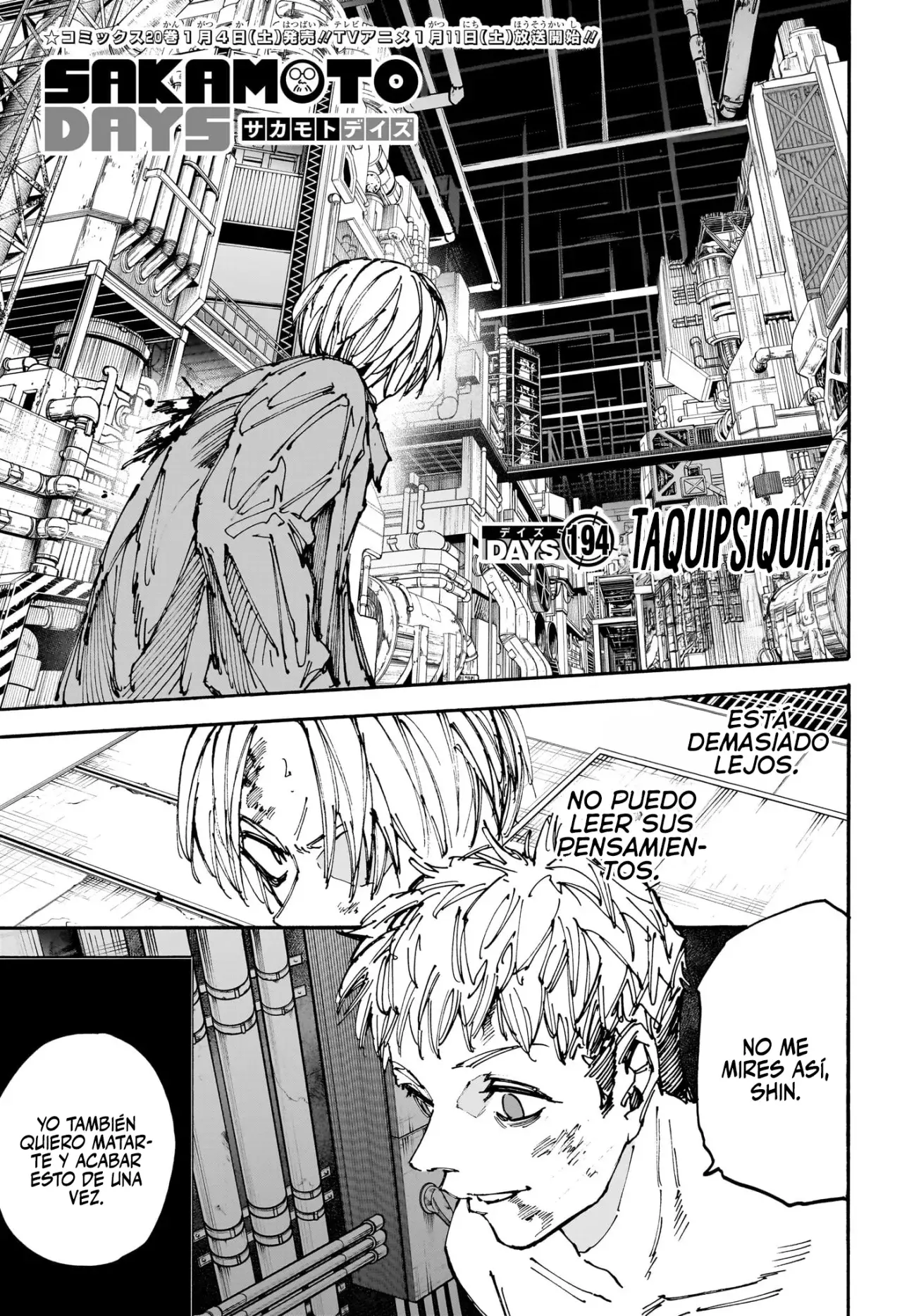 Sakamoto Days capítulo 194, página 3