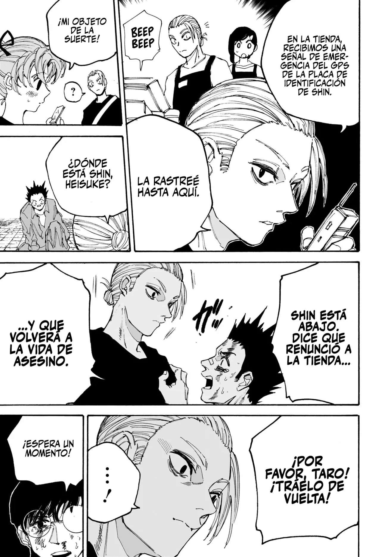 Sakamoto Days capítulo 195, página 9