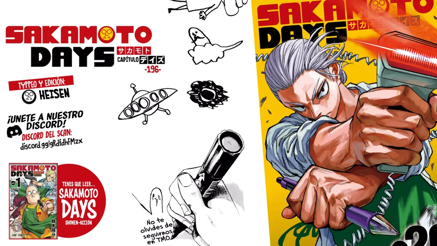 Sakamoto Days capítulo 196, página 1
