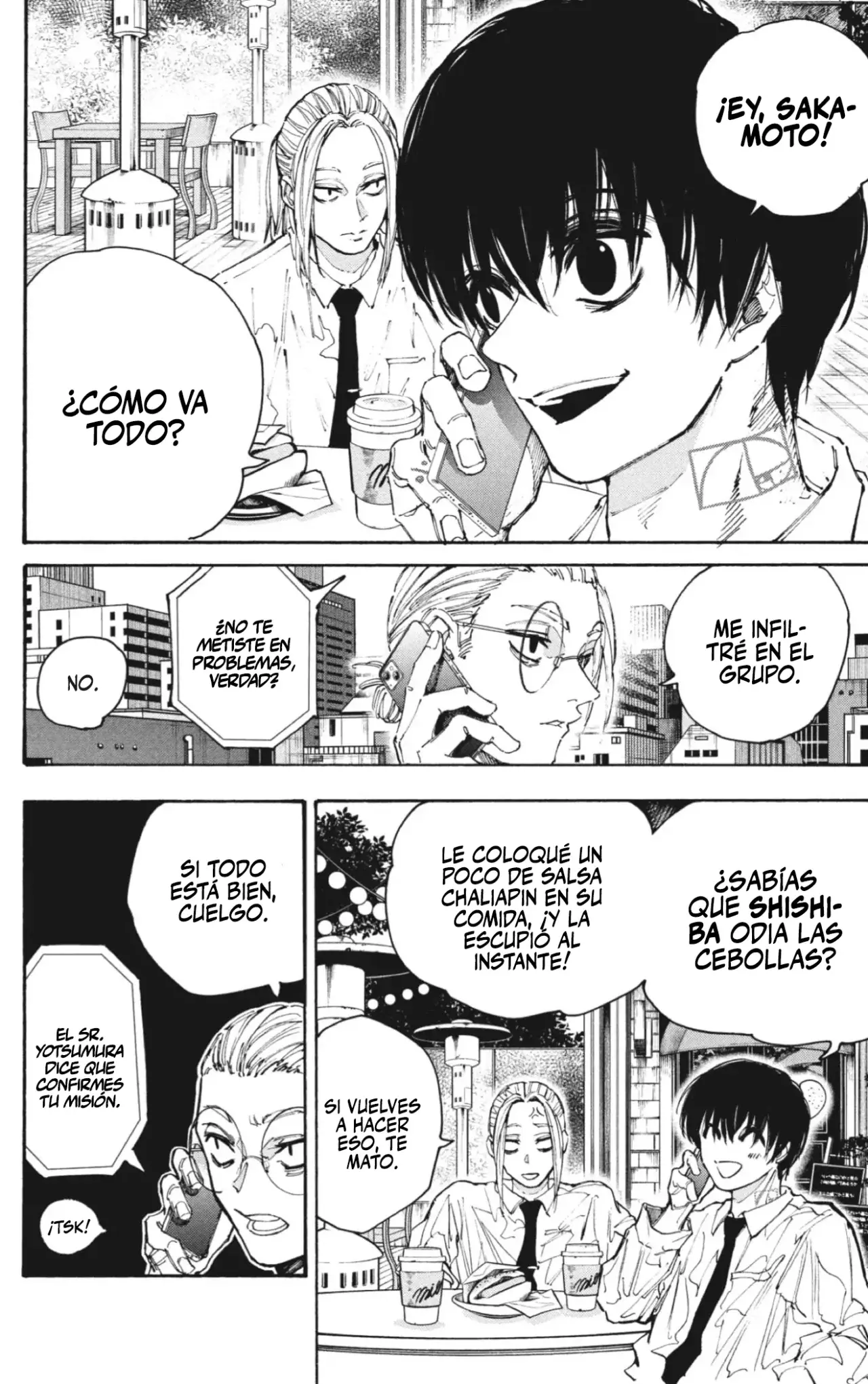 Sakamoto Days capítulo 196, página 9