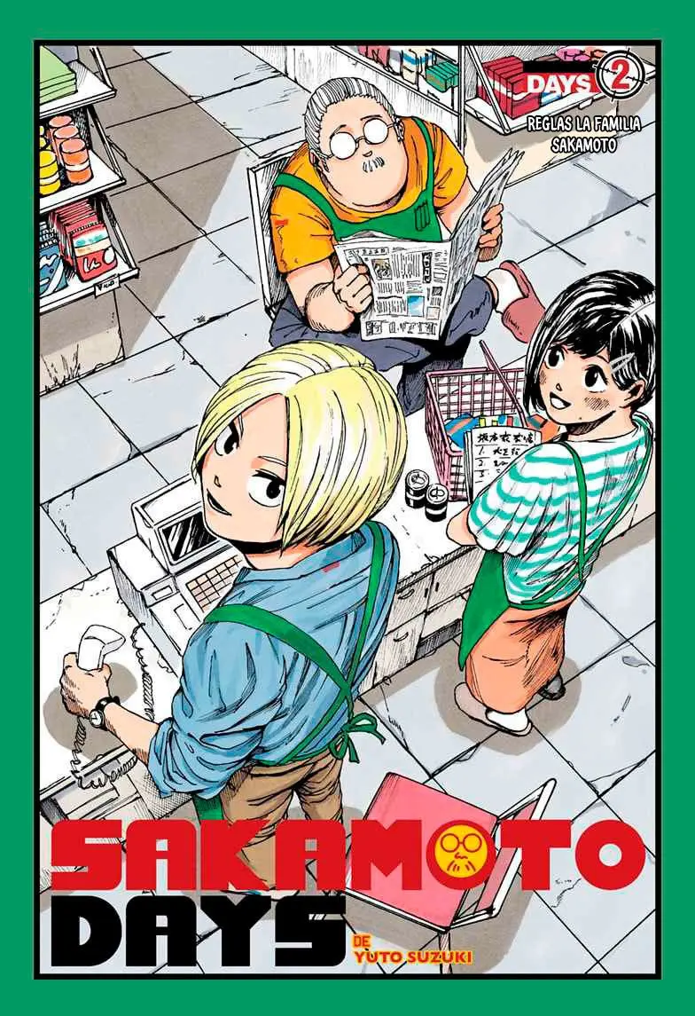 Sakamoto Days capítulo 2, página 2