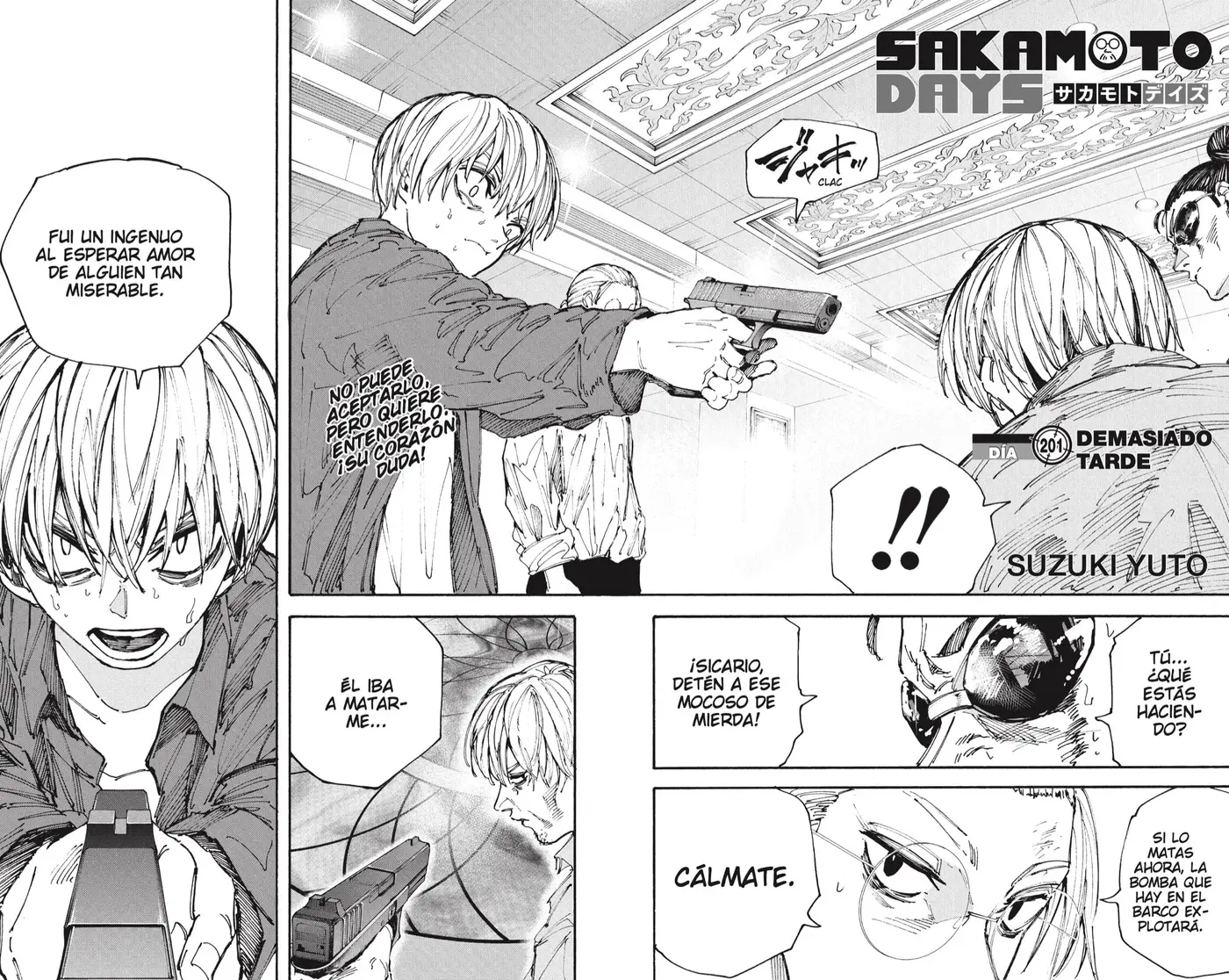 Sakamoto Days capítulo 201, página 2