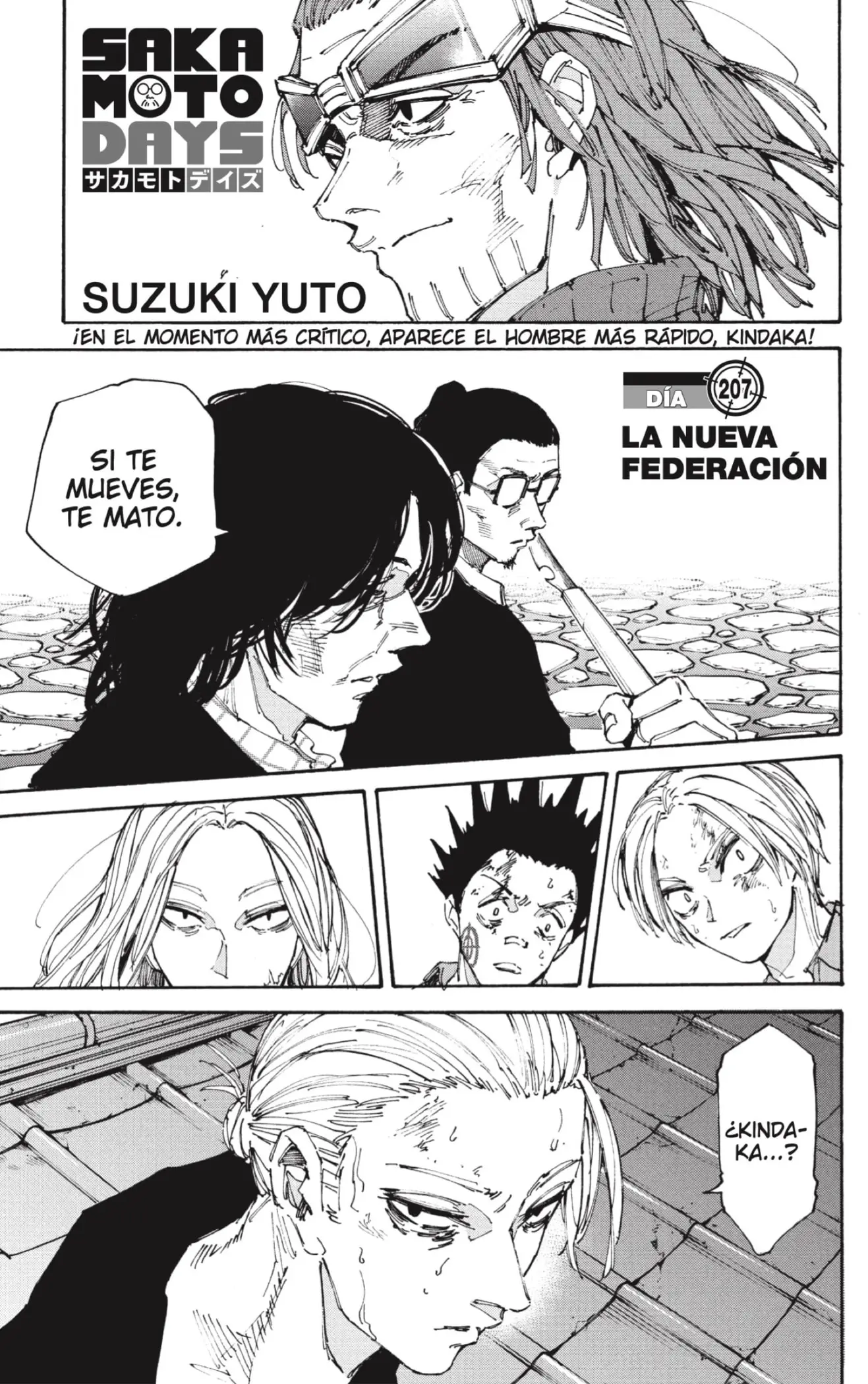 Sakamoto Days capítulo 207, página 1