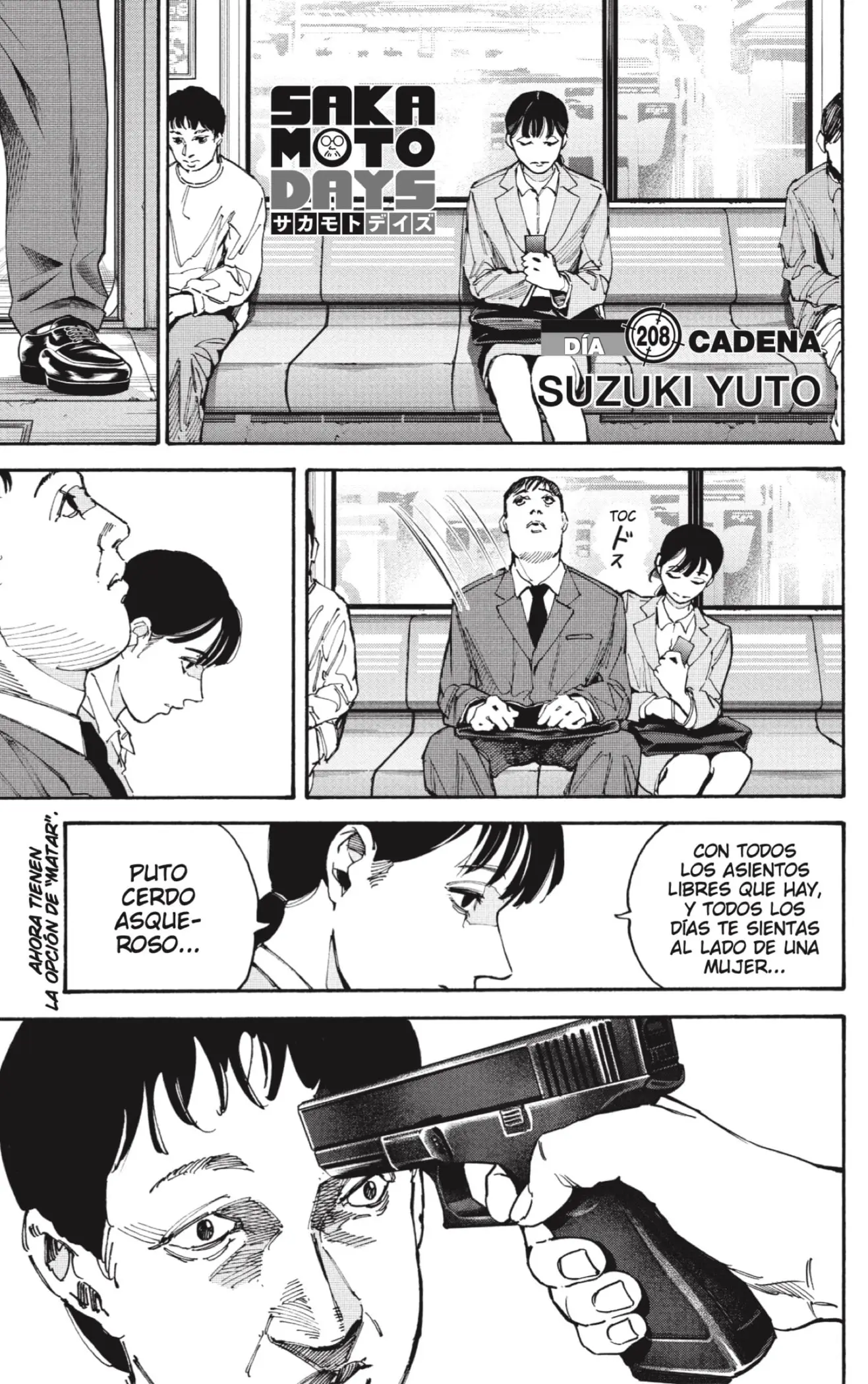 Sakamoto Days capítulo 208, página 1