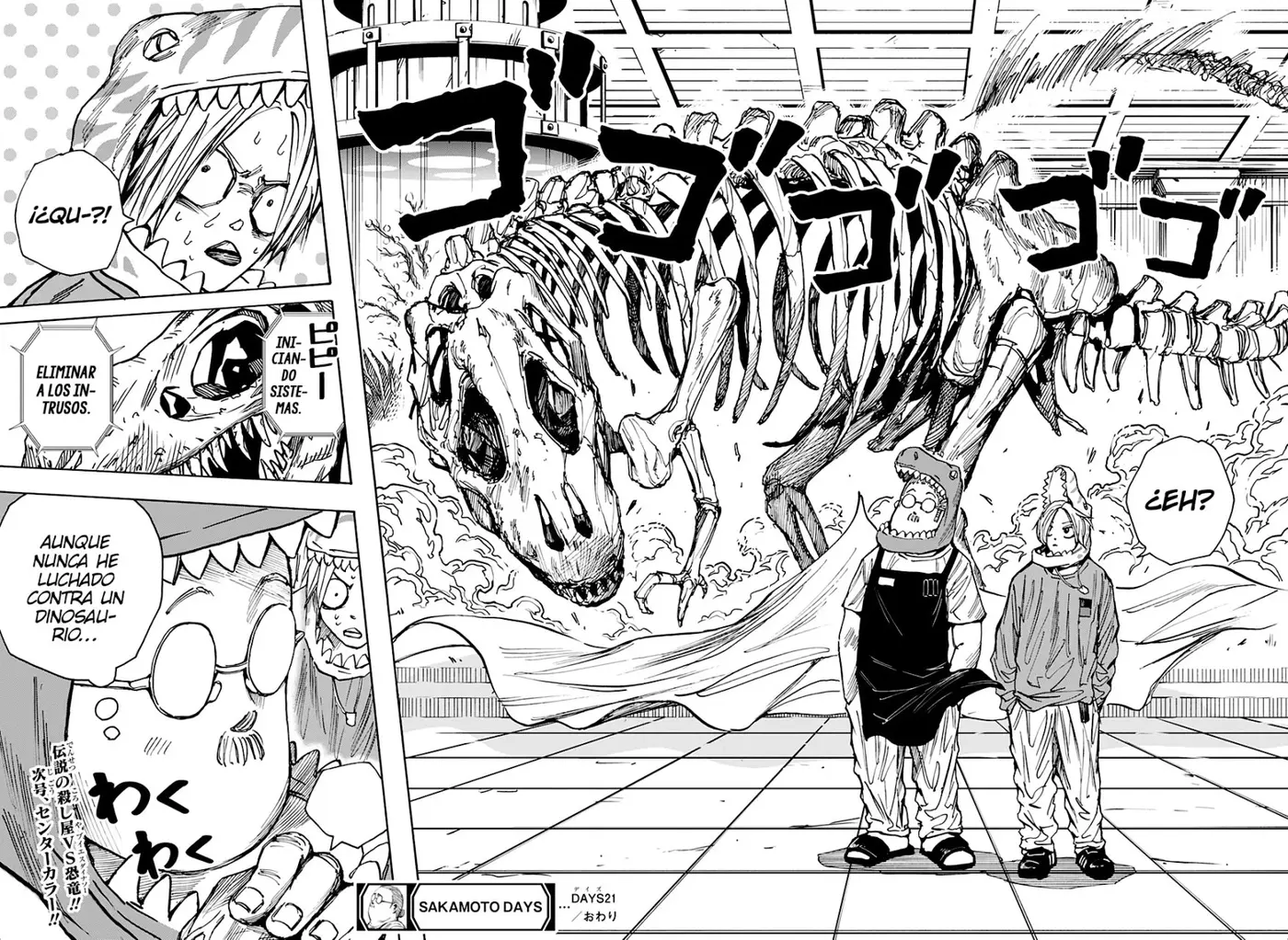 Sakamoto Days capítulo 21, página 21