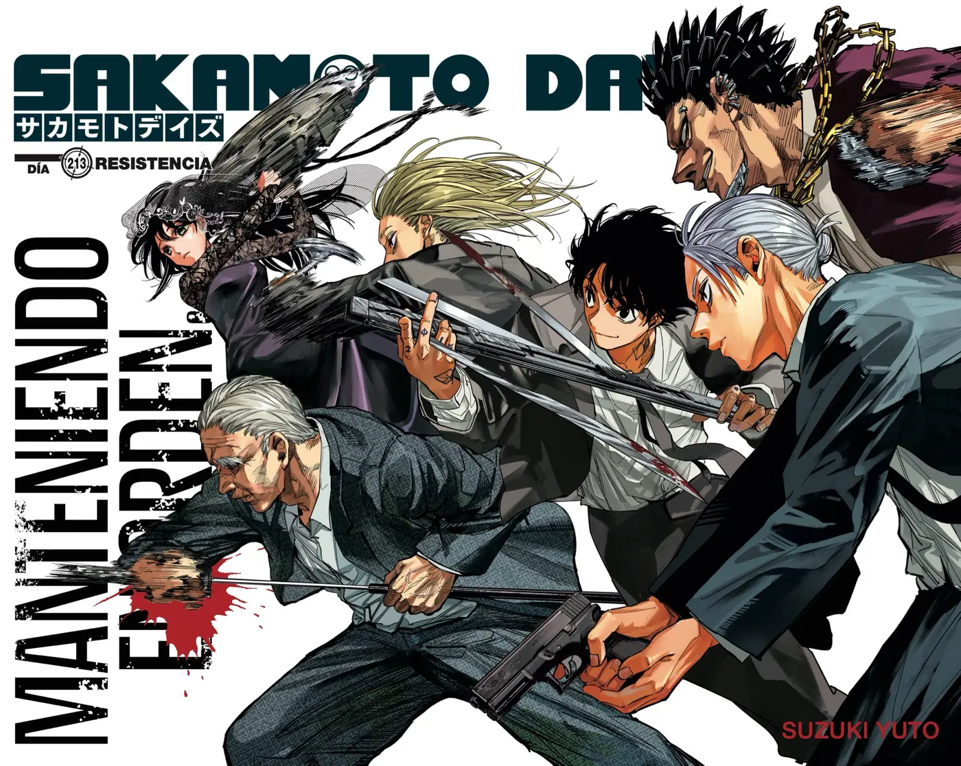 Sakamoto Days capítulo 213, página 1