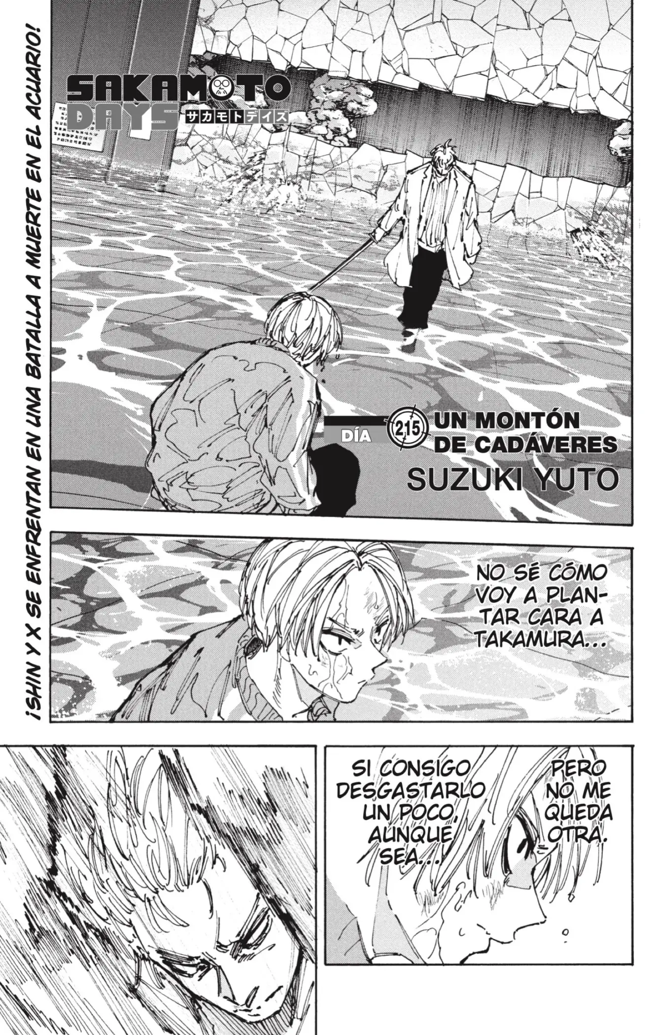 Sakamoto Days capítulo 215, página 1