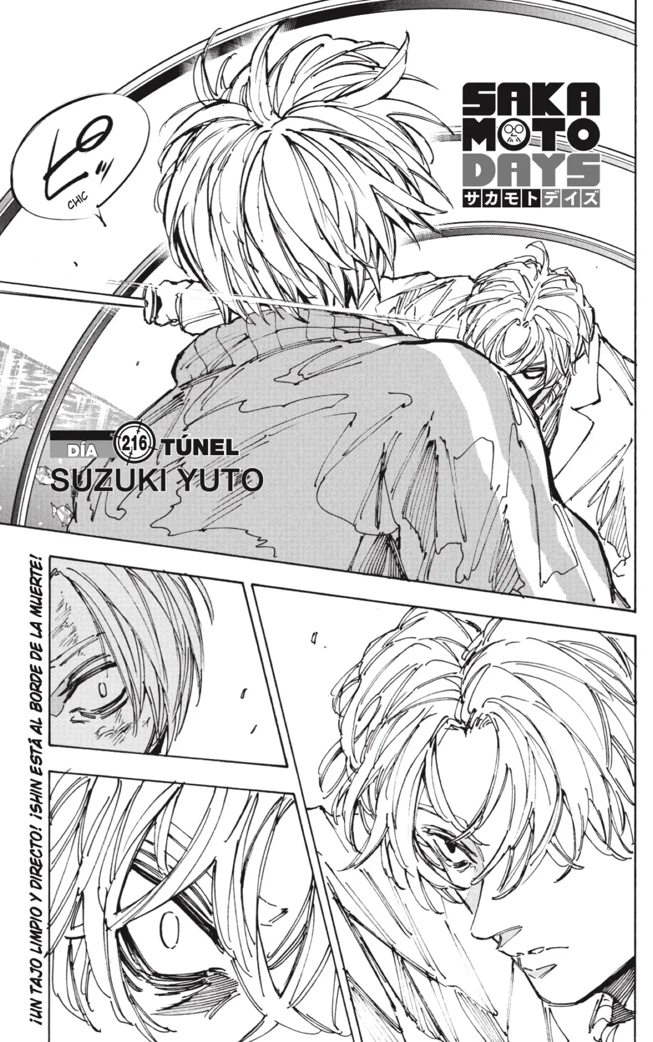 Sakamoto Days capítulo 216, página 1
