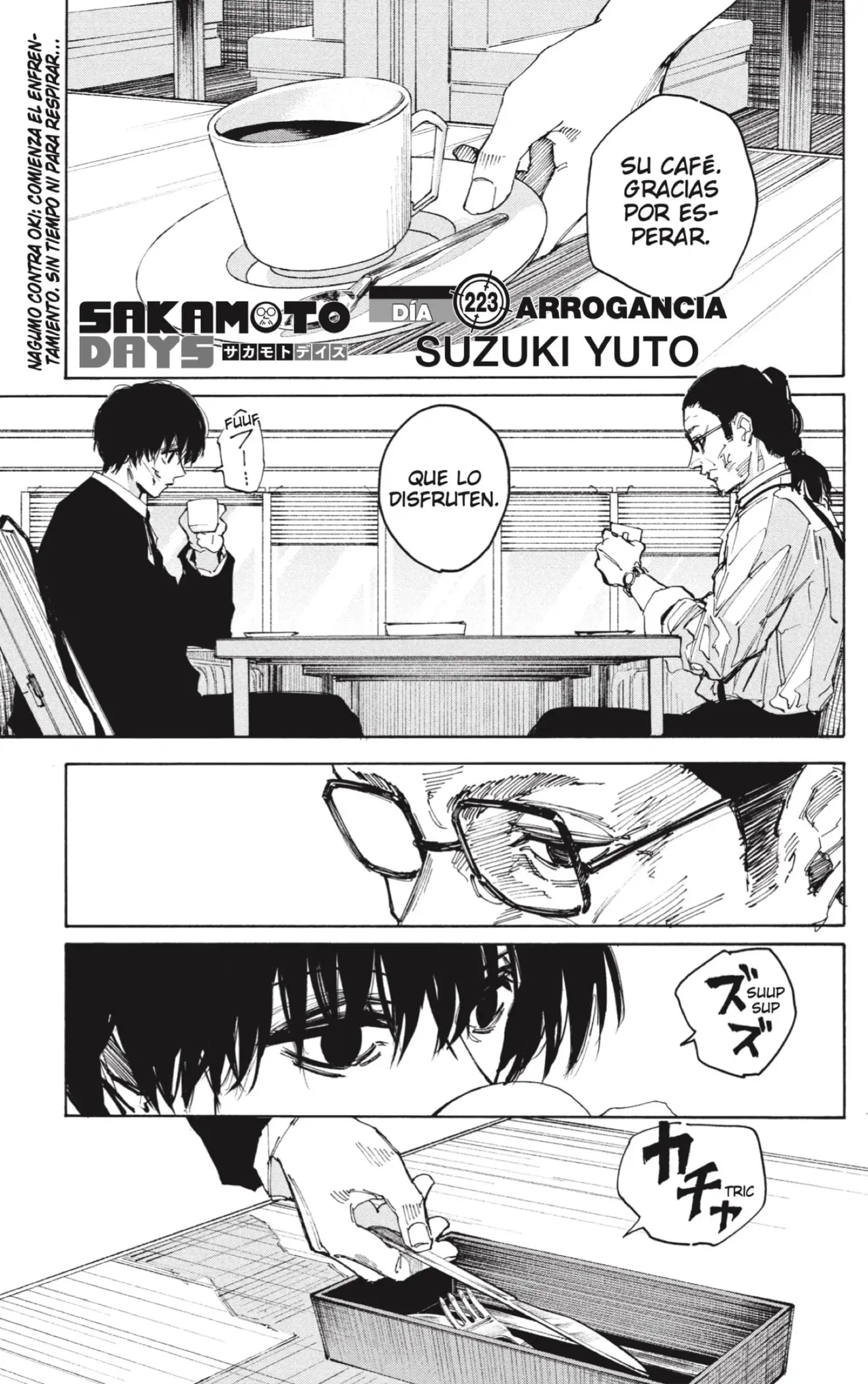 Sakamoto Days capítulo 223, página 1