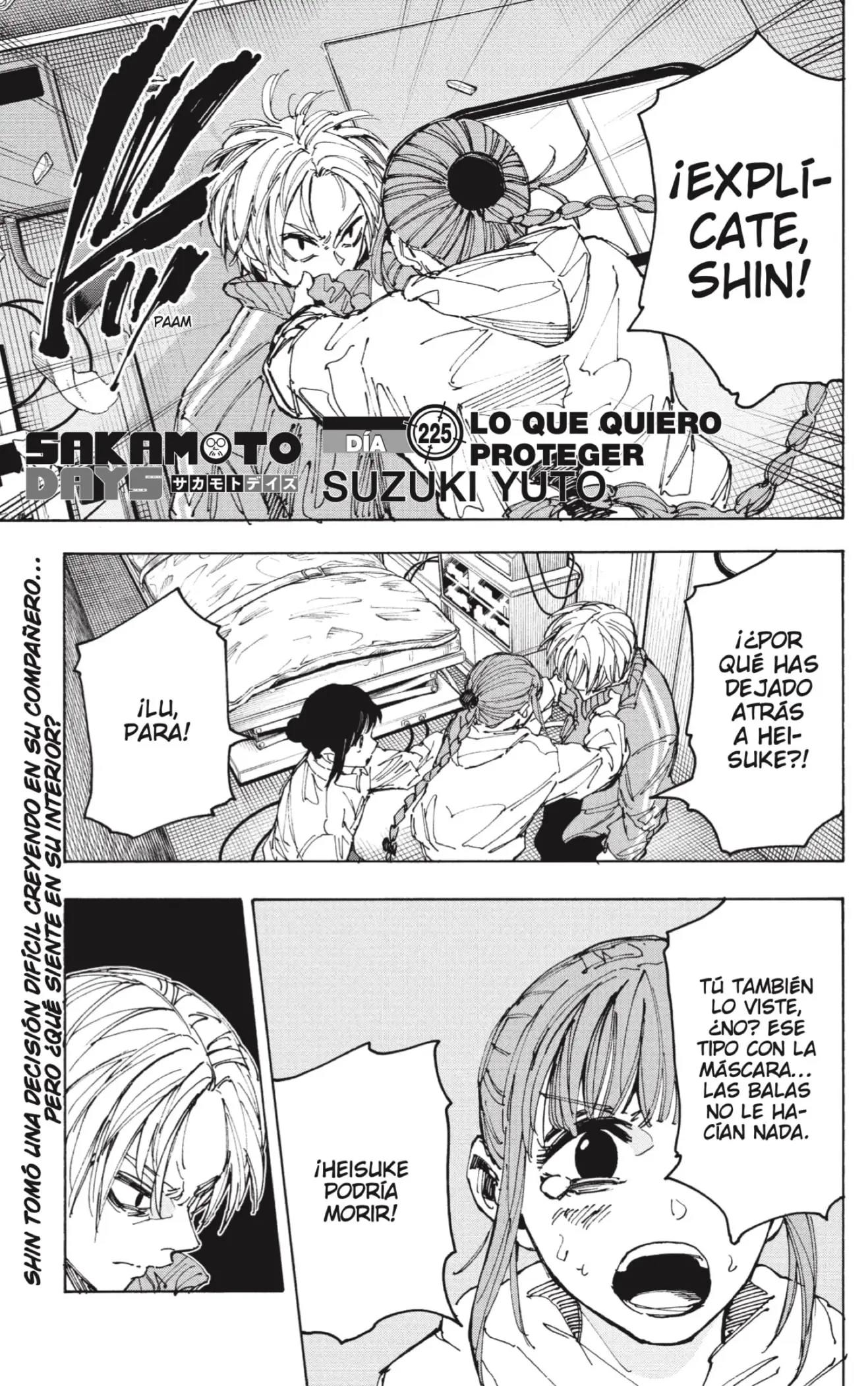 Sakamoto Days capítulo 225, página 1