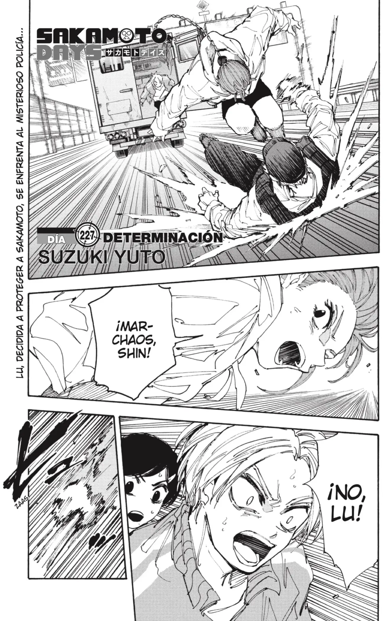 Sakamoto Days capítulo 227, página 1