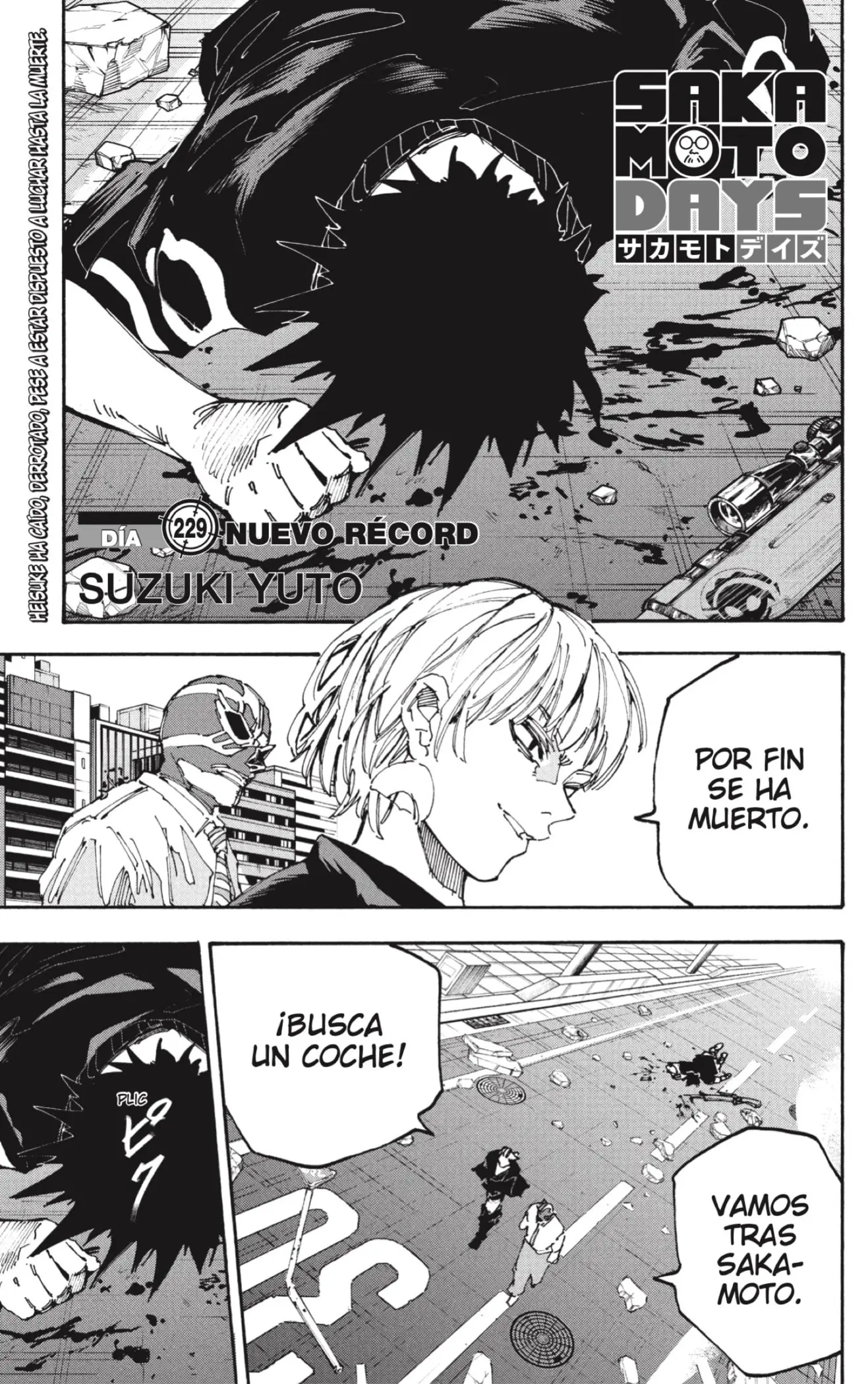 Sakamoto Days capítulo 229, página 1