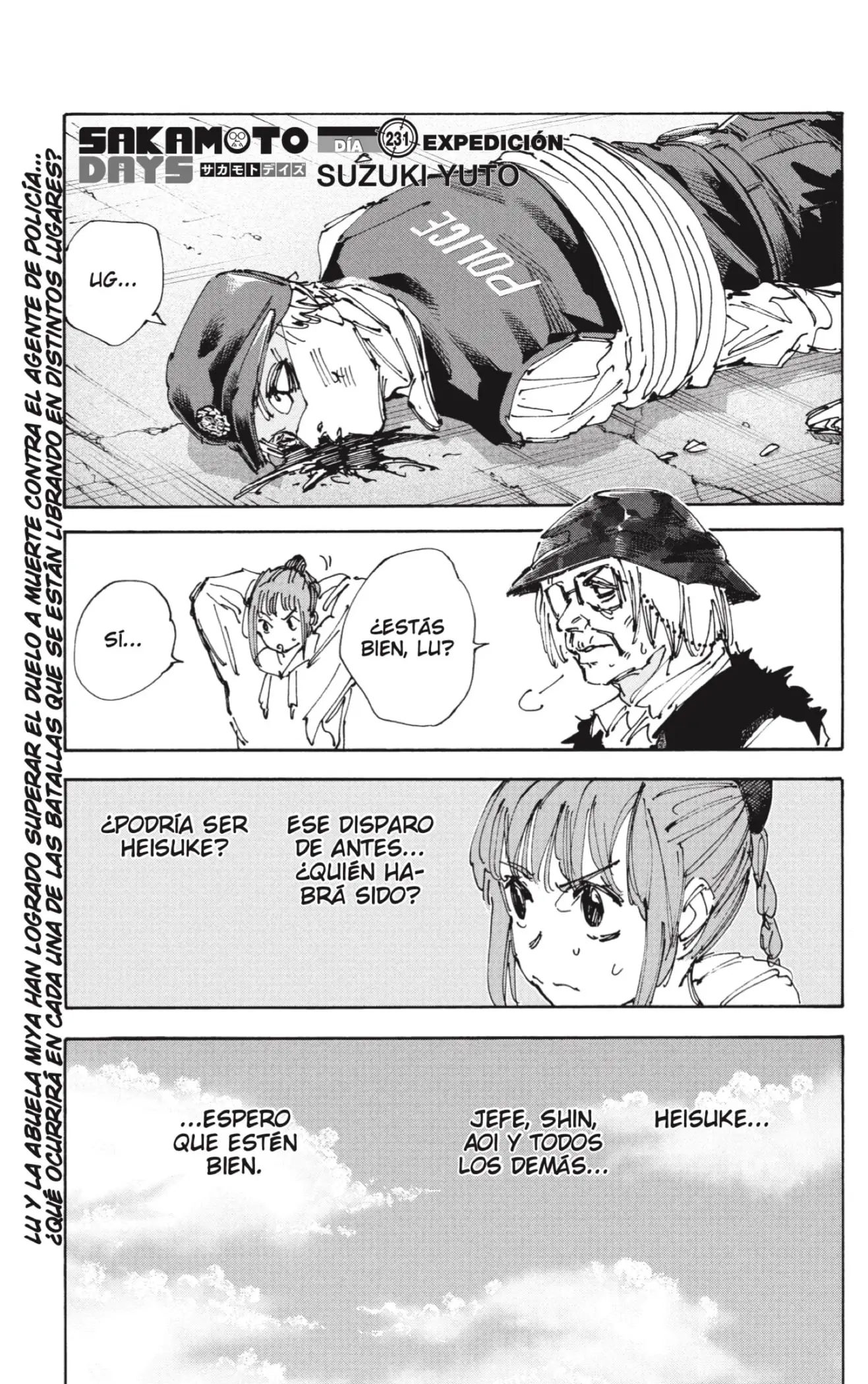 Sakamoto Days capítulo 231, página 1