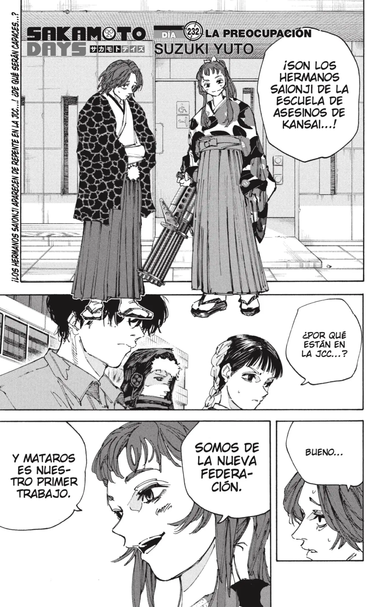 Sakamoto Days capítulo 232, página 11