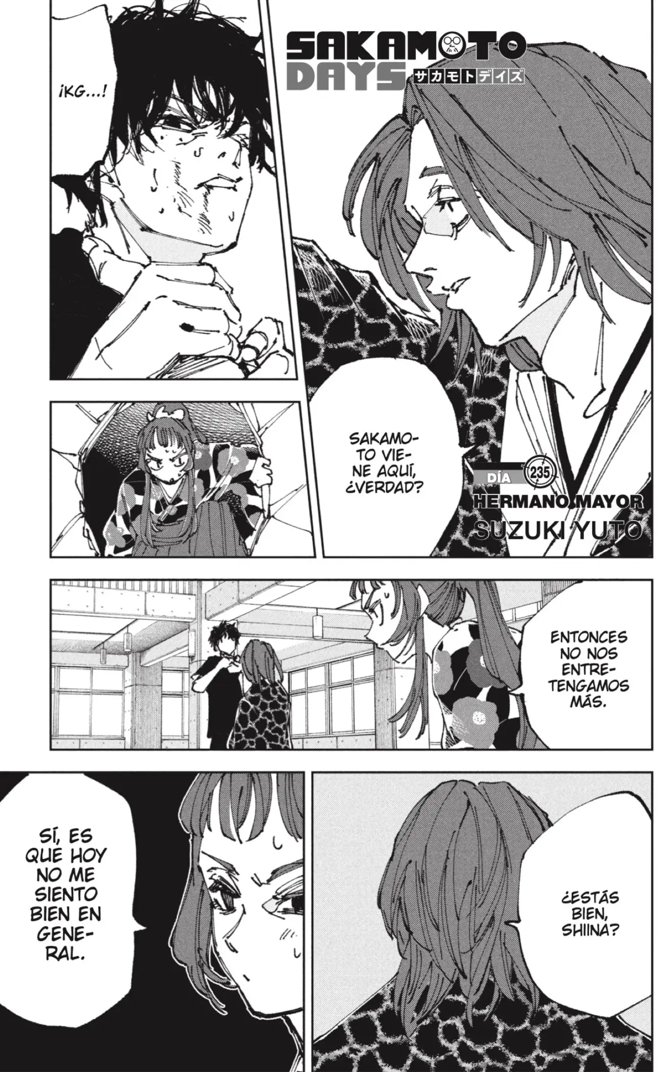 Sakamoto Days capítulo 235, página 1